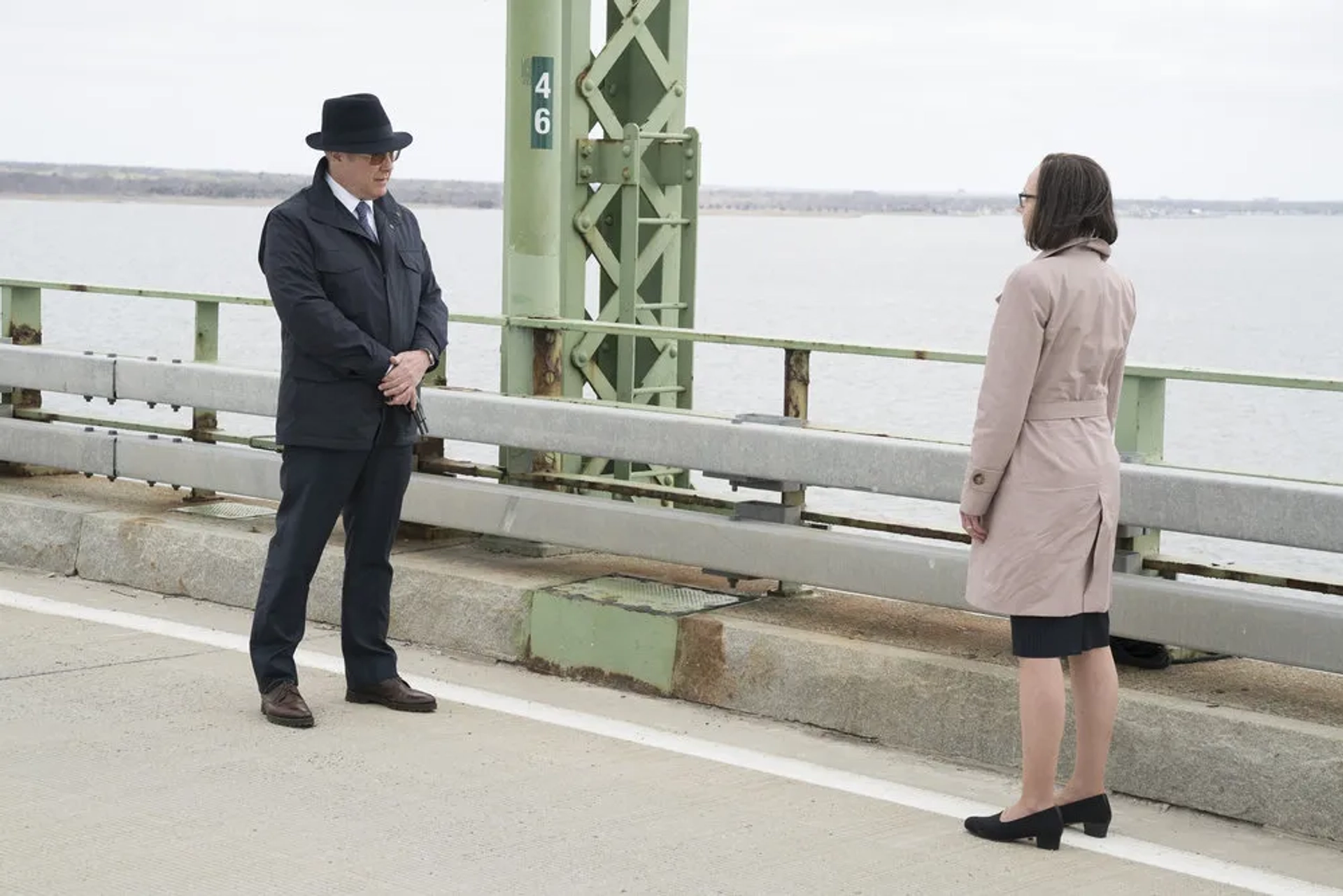 James Spader and Susan Blommaert in The Blacklist (2013)