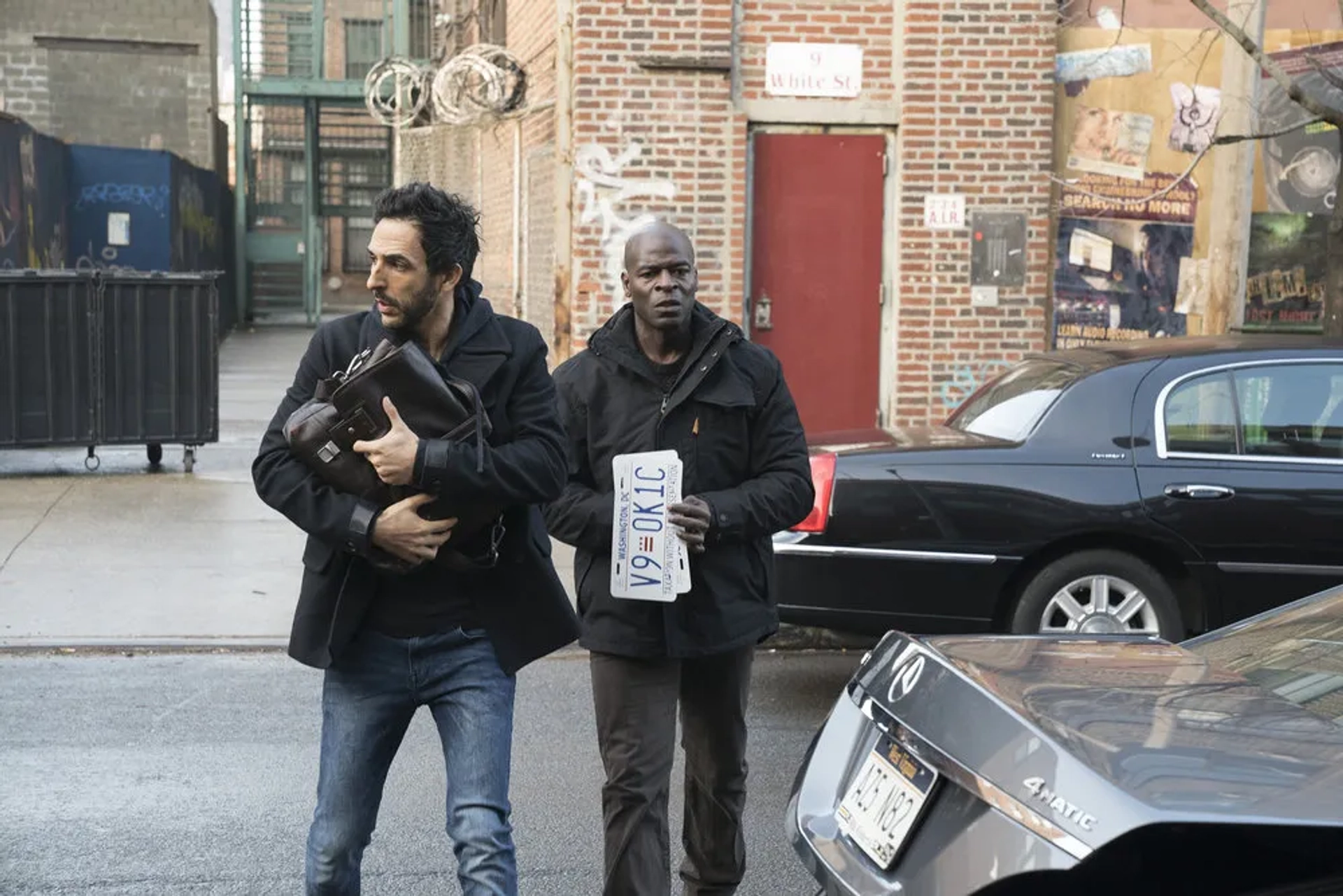 Hisham Tawfiq and Amir Arison in The Blacklist (2013)