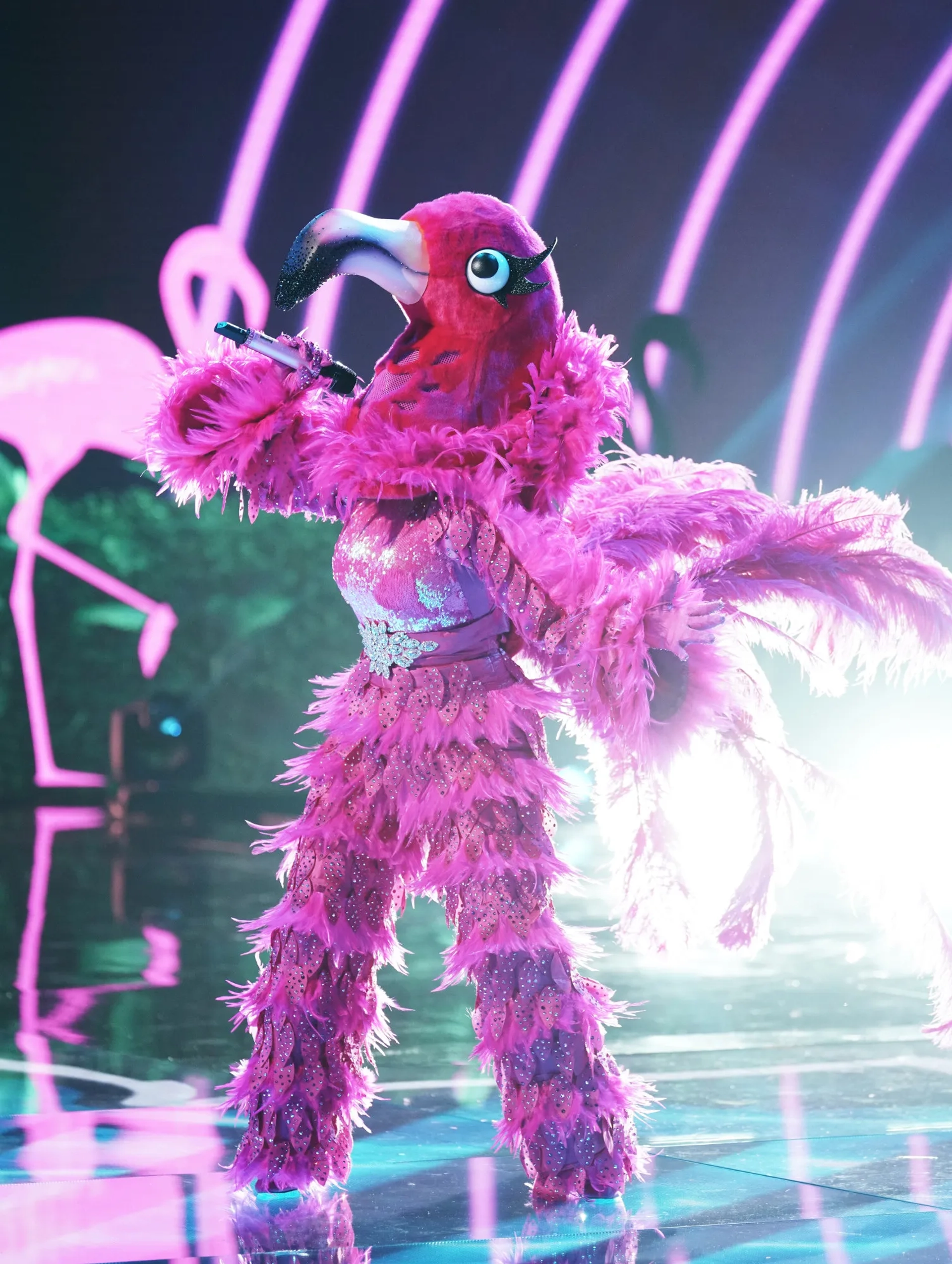 Adrienne Houghton in The Masked Singer (2019)