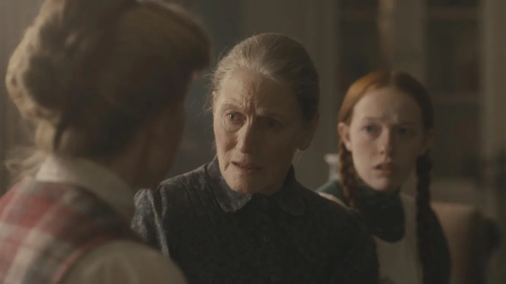 Geraldine James, Joanna Douglas, and Amybeth McNulty in Anne with an E: A Strong Effort of the Spirit of Good (2019)