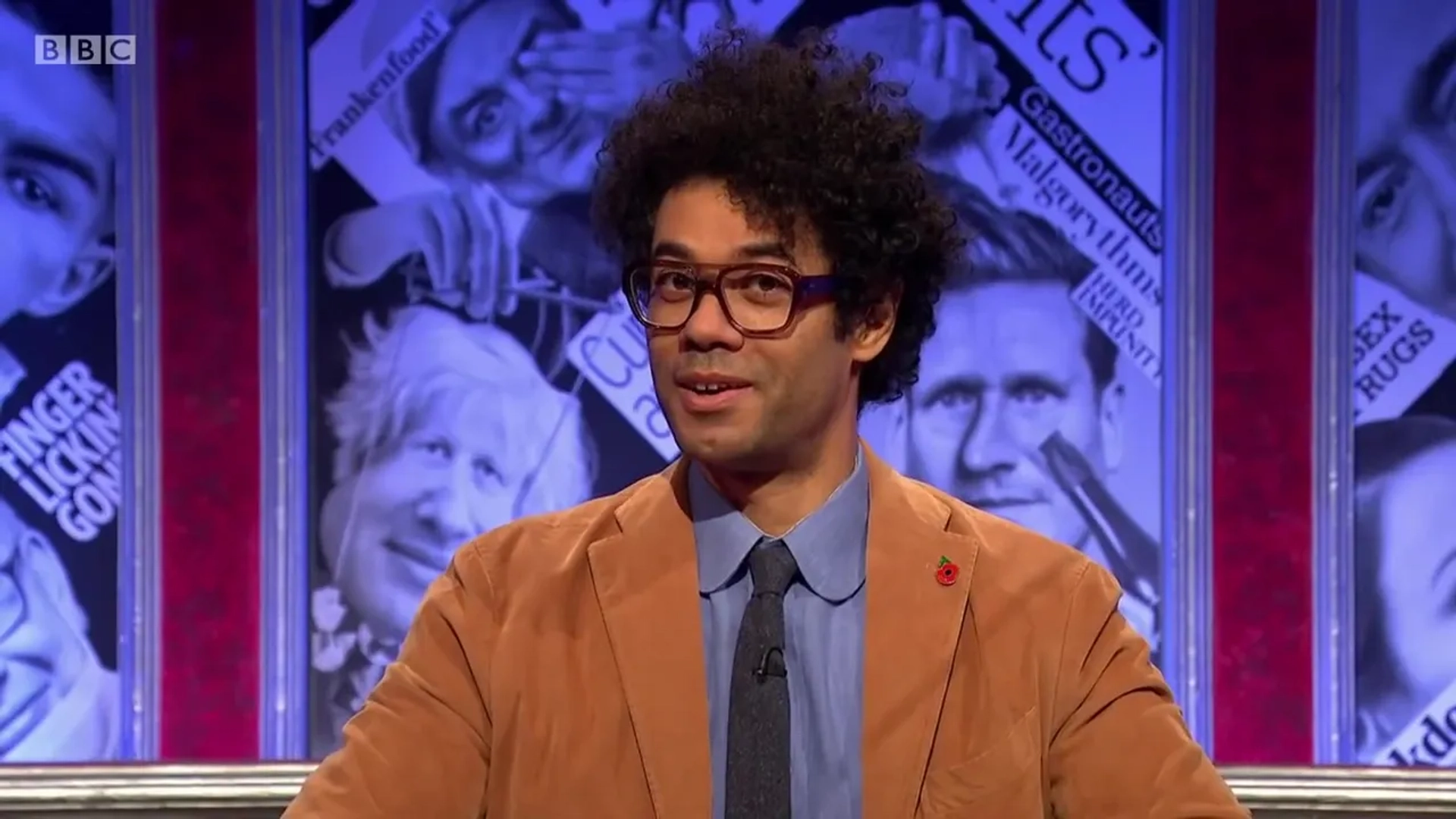 Richard Ayoade in Have I Got News for You (1990)