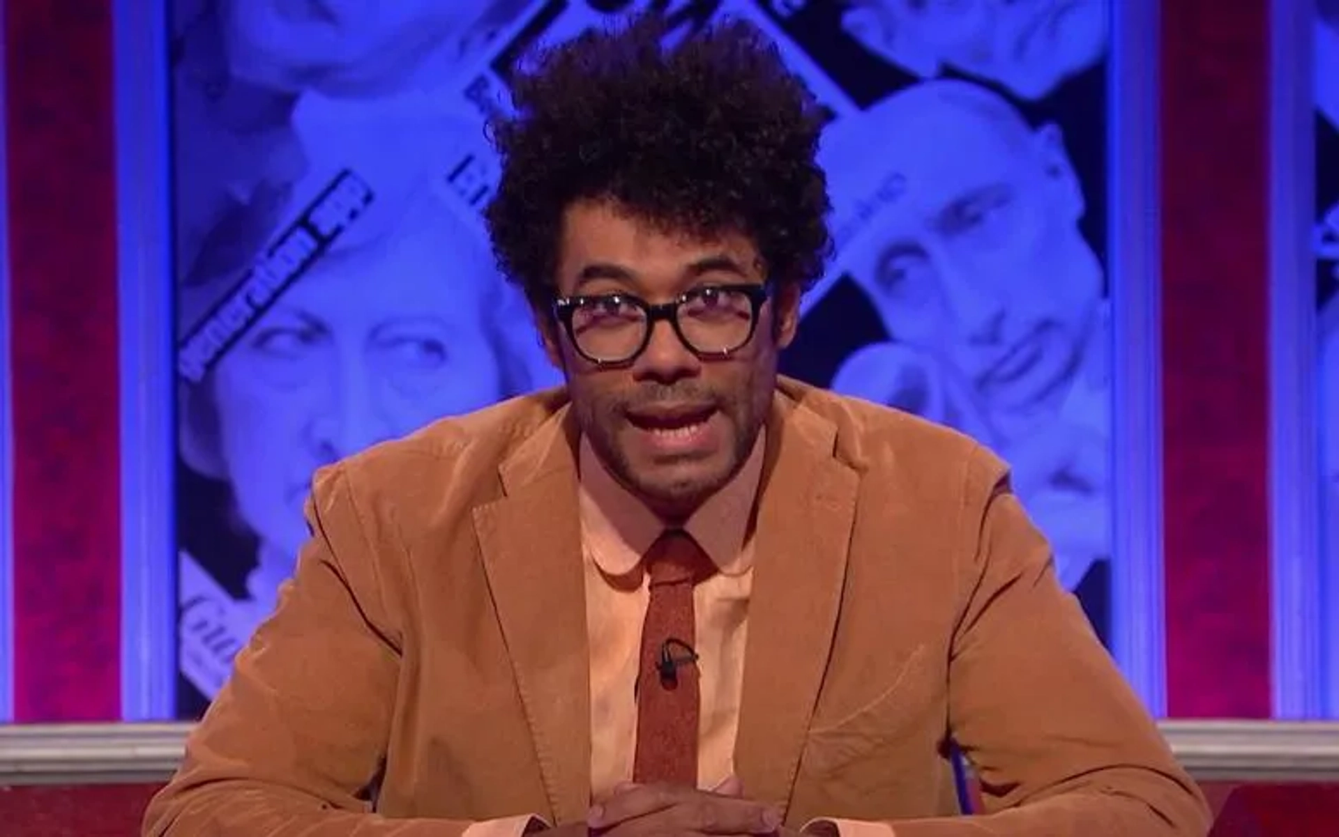 Richard Ayoade in Have I Got News for You (1990)