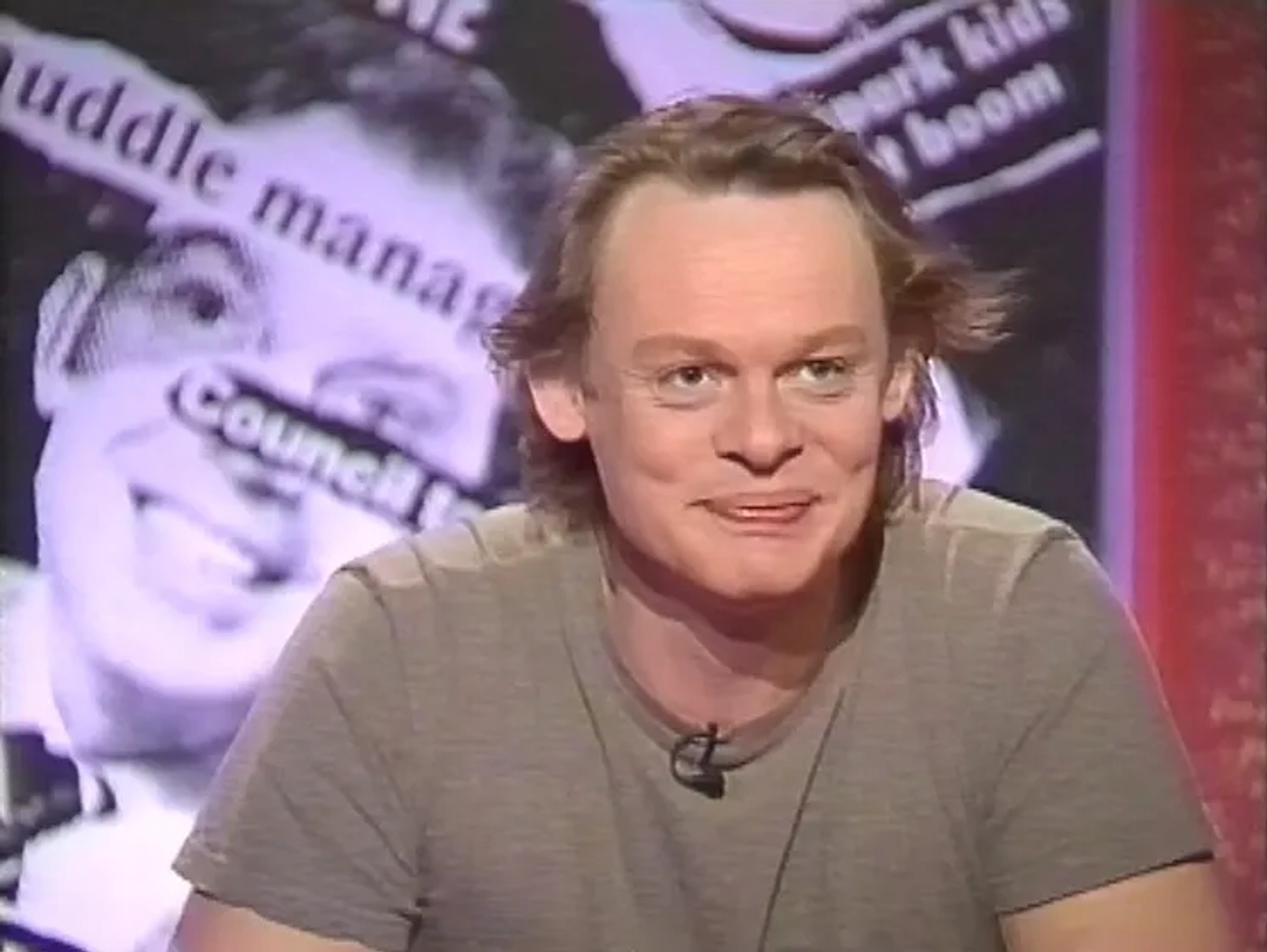 Martin Clunes in Have I Got News for You (1990)