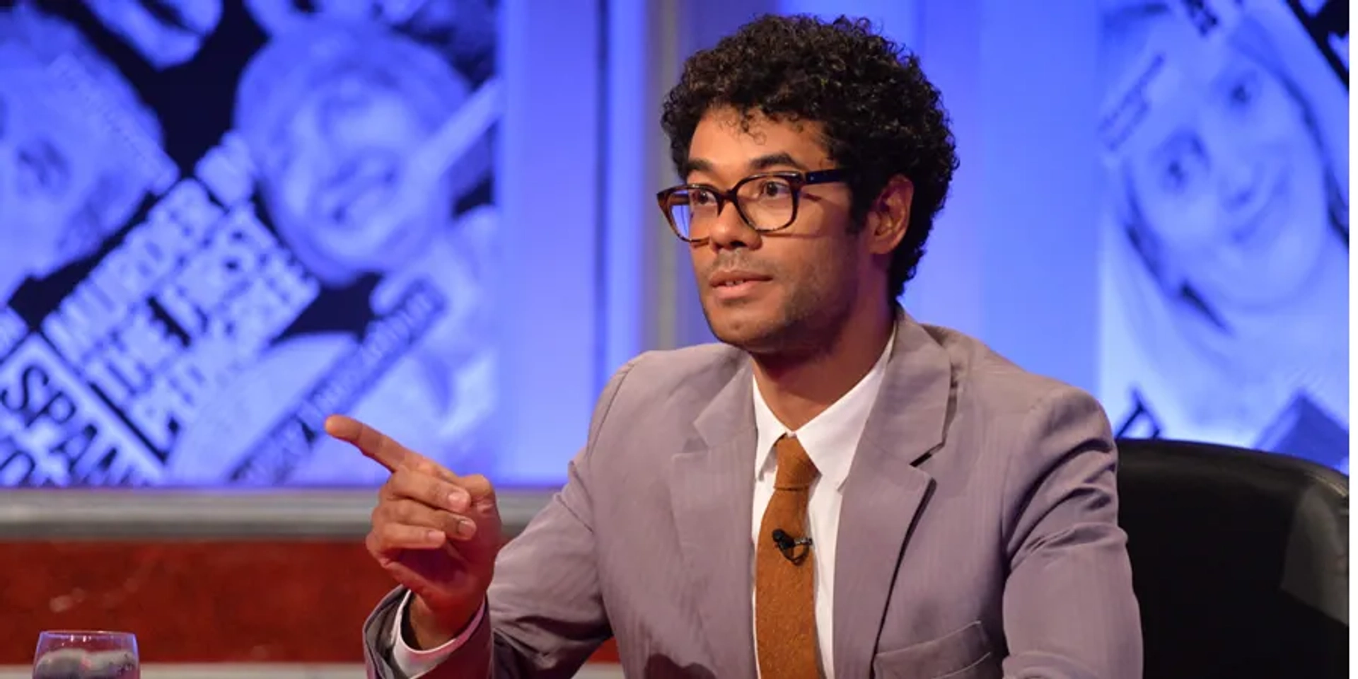 Richard Ayoade in Have I Got News for You (1990)