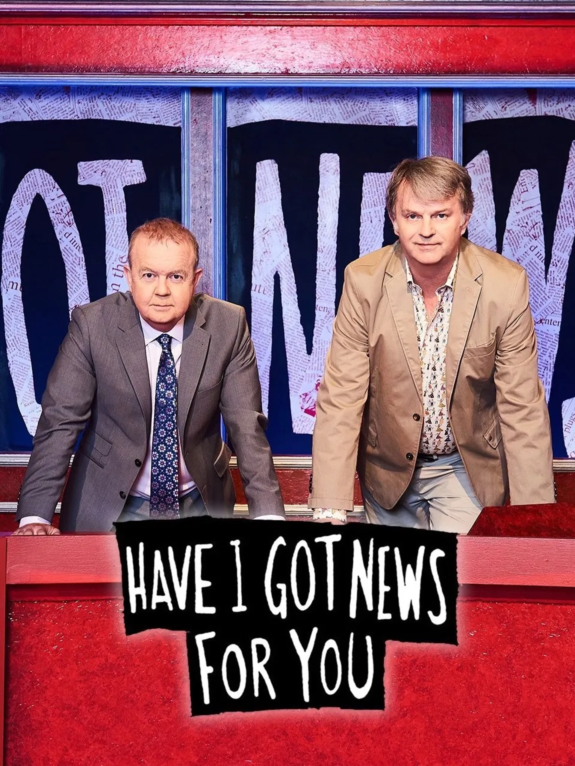 Ian Hislop and Paul Merton in Have I Got News for You (1990)