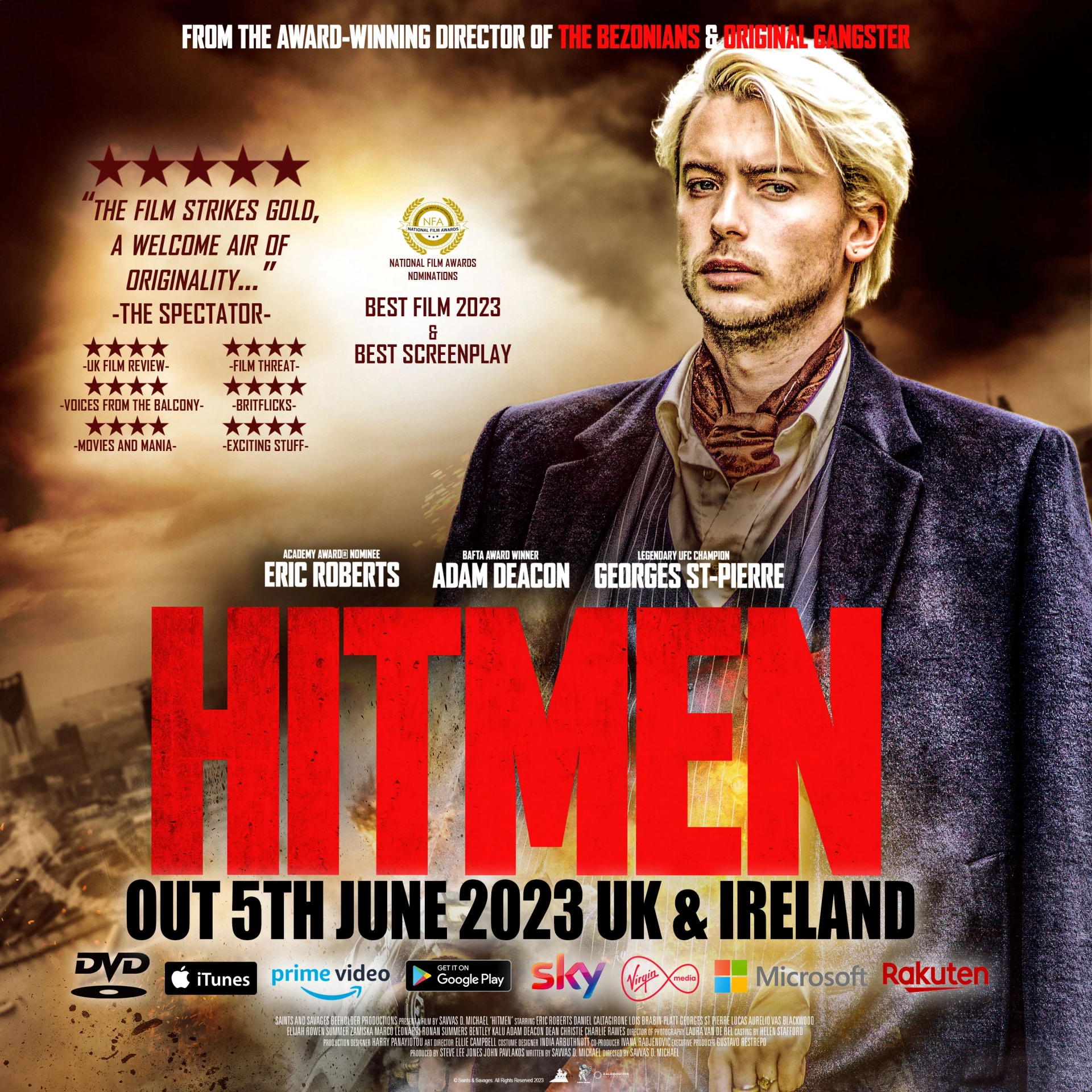 Elijah Rowen in Hitmen (2023)