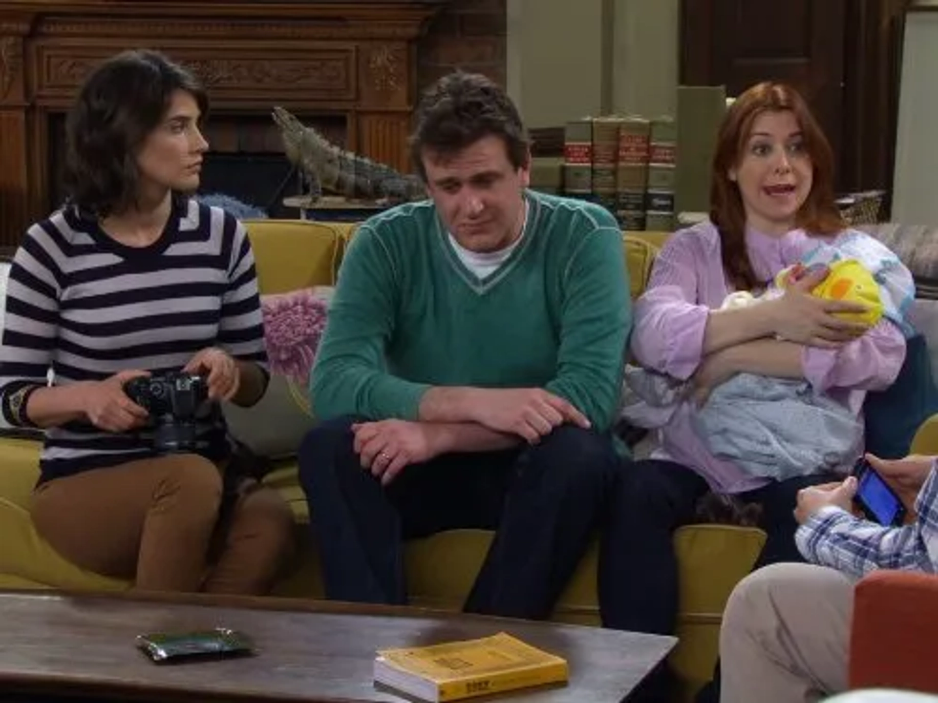 Alyson Hannigan, Jason Segel, and Cobie Smulders in How I Met Your Mother (2005)