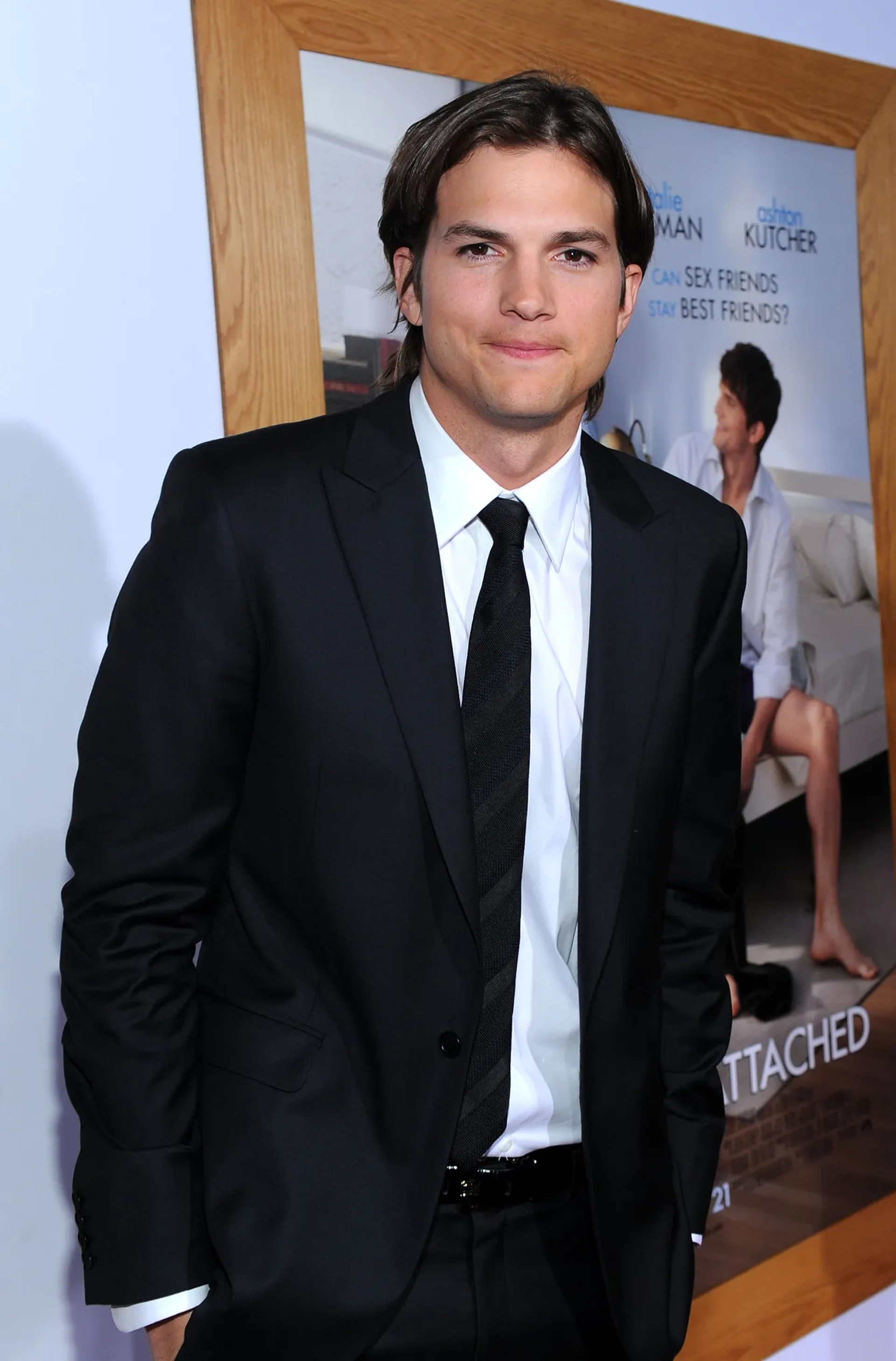 Ashton Kutcher at an event for No Strings Attached (2011)