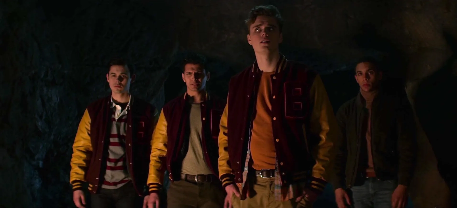 Ty Wood, Aaron Hale, Peter Bundic, and Kavandeep Hayre in Chilling Adventures of Sabrina (2018)