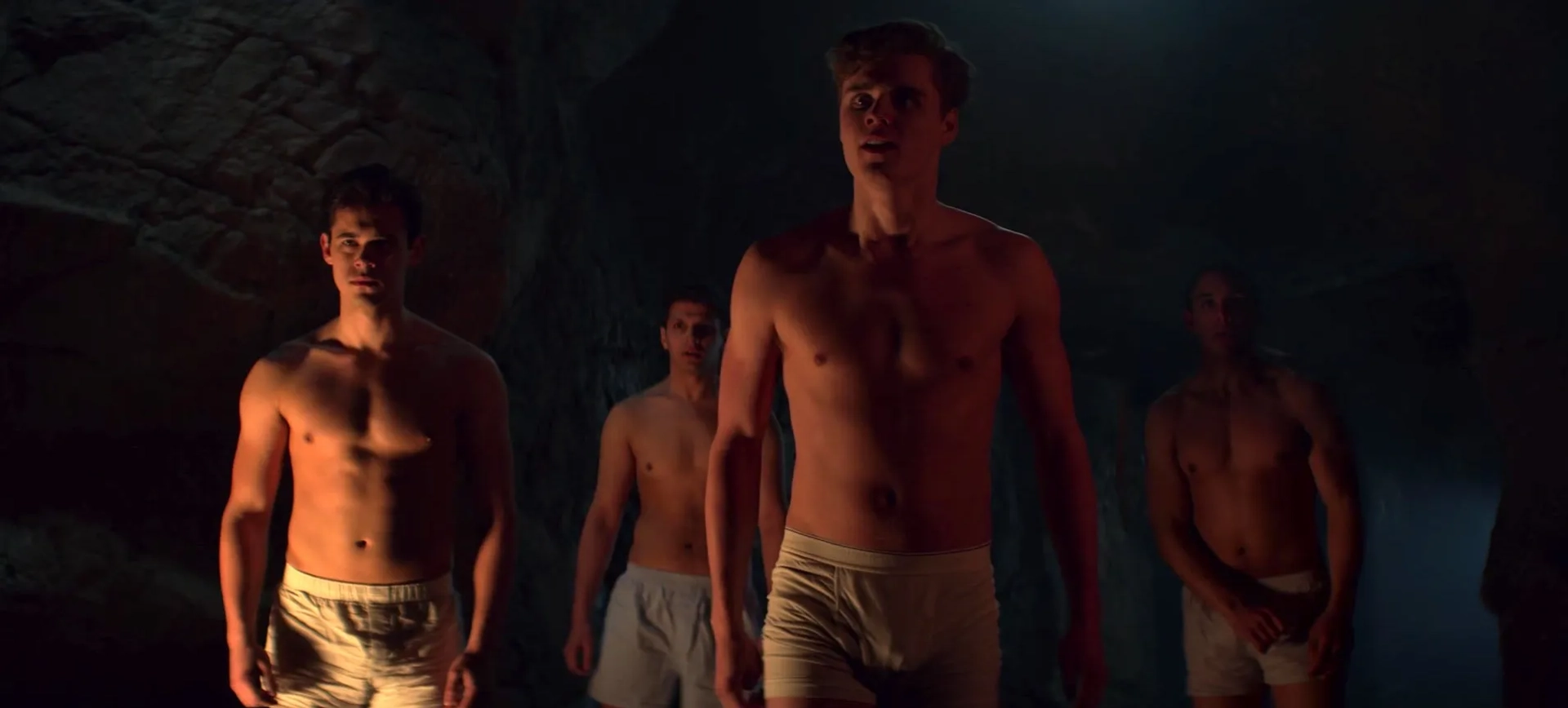 Ty Wood, Aaron Hale, Peter Bundic, and Kavandeep Hayre in Chilling Adventures of Sabrina (2018)