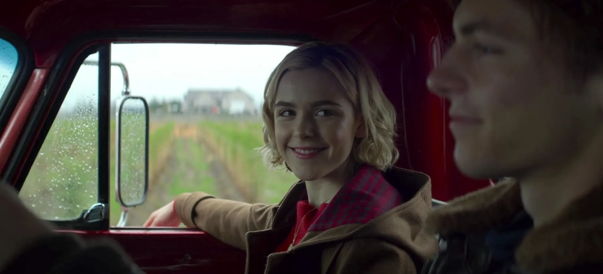 Kiernan Shipka and Ross Lynch in Chilling Adventures of Sabrina (2018)