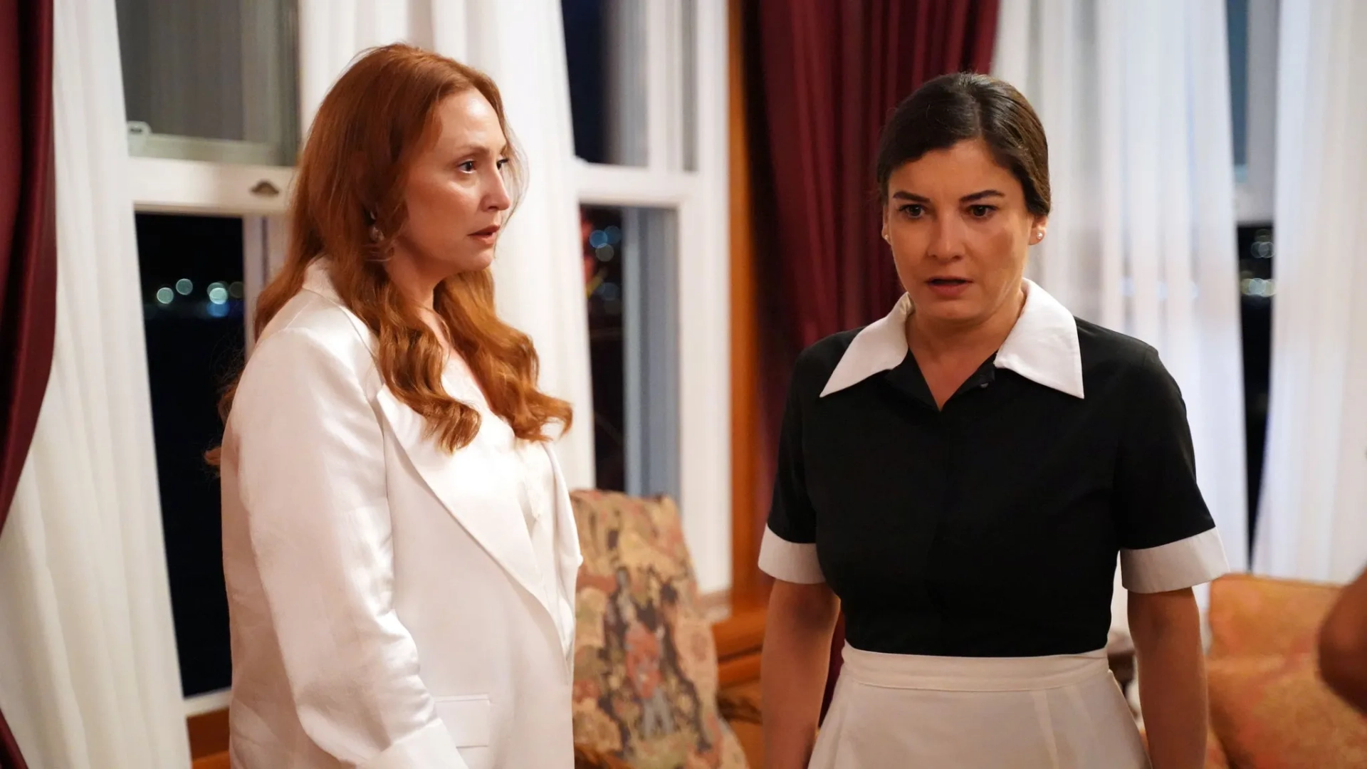 Irem Altug and Gülçin Santircioglu in Golden Boy (2022)