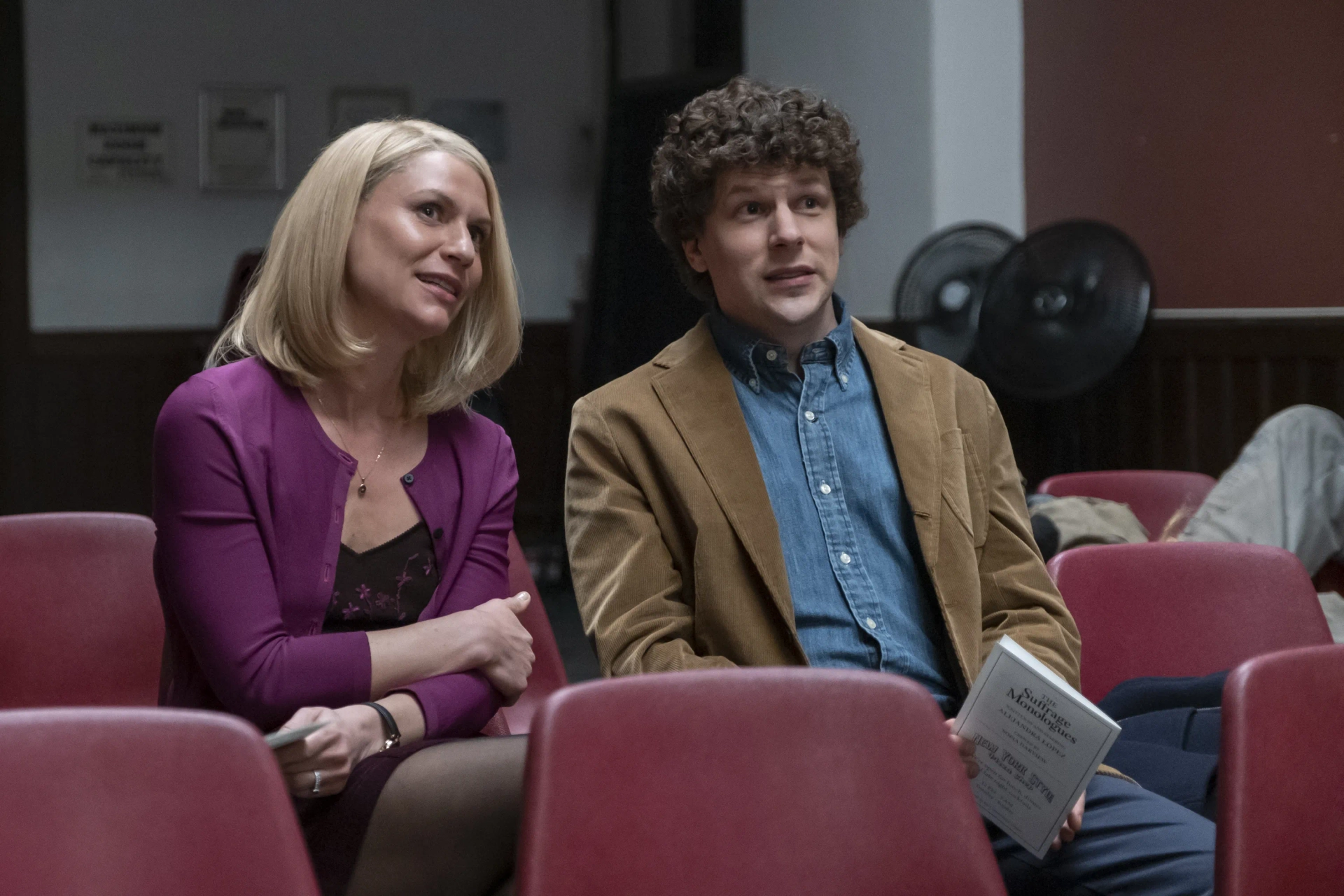 Claire Danes and Jesse Eisenberg in Fleishman Is in Trouble (2022)