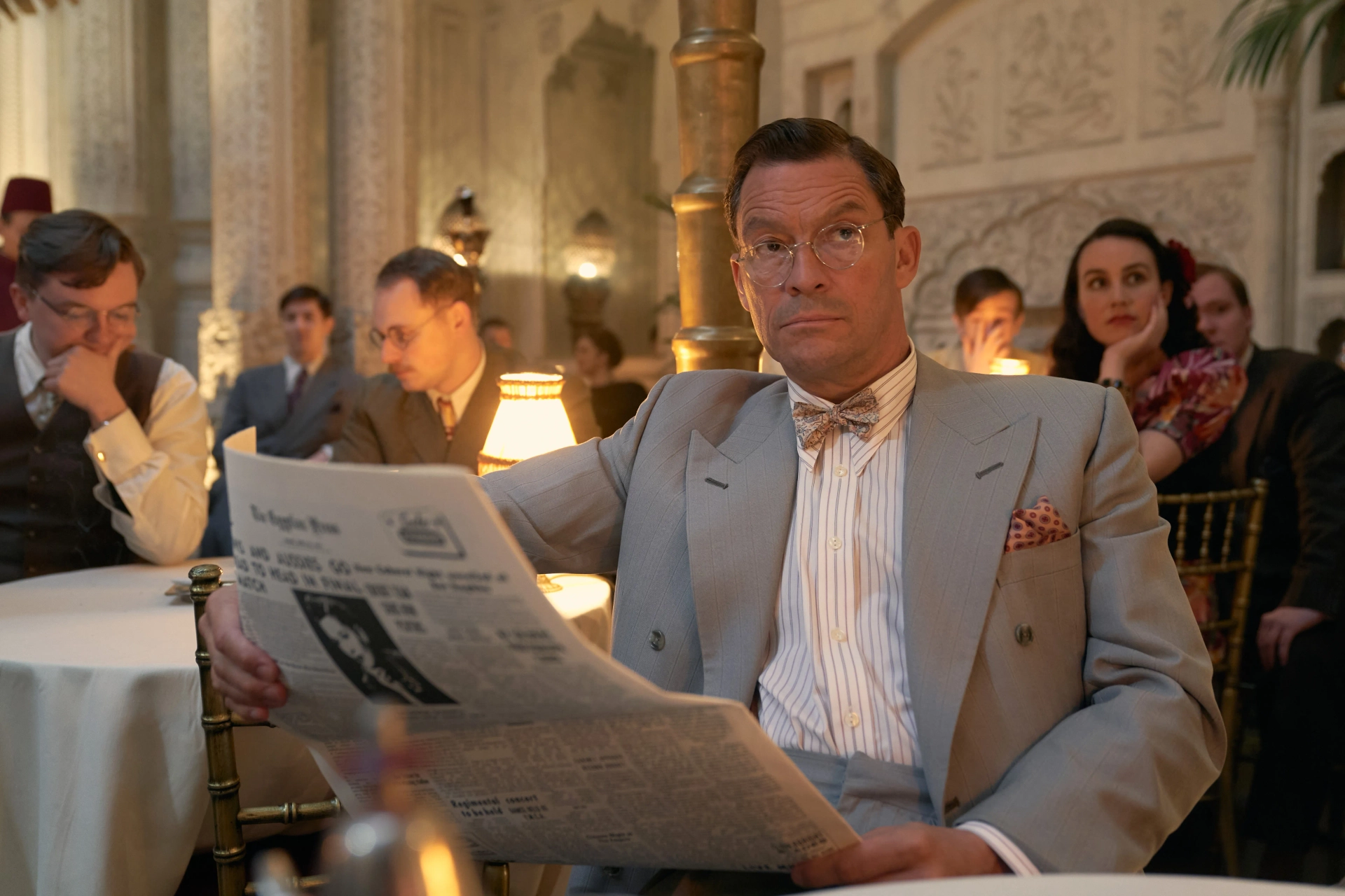 Dominic West in Rogue Heroes (2022)