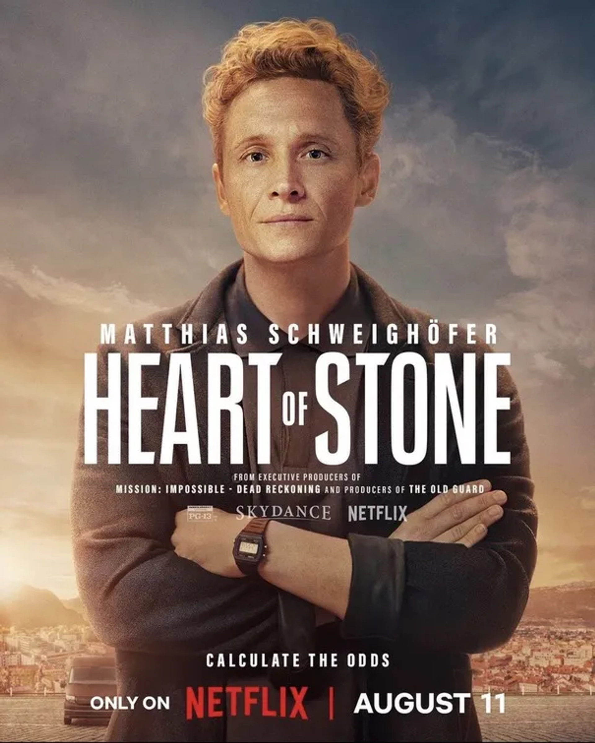 Matthias Schweighöfer in Heart of Stone (2023)