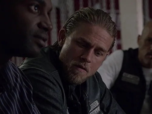 Charlie Hunnam, Mo McRae, and David Labrava in Sons of Anarchy (2008)
