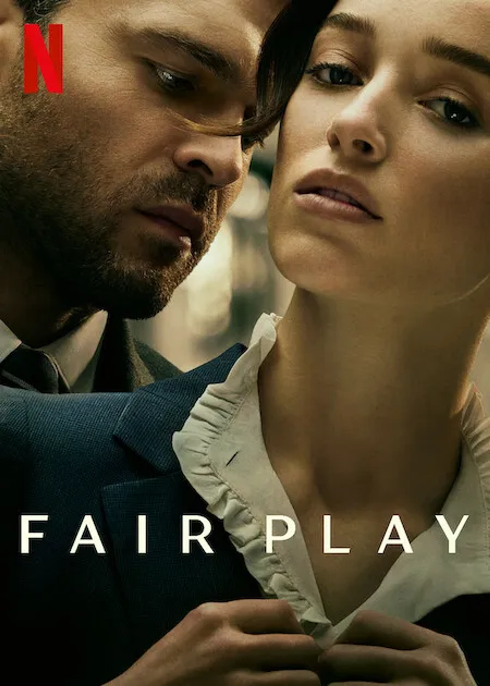 Alden Ehrenreich and Phoebe Dynevor in Fair Play (2023)