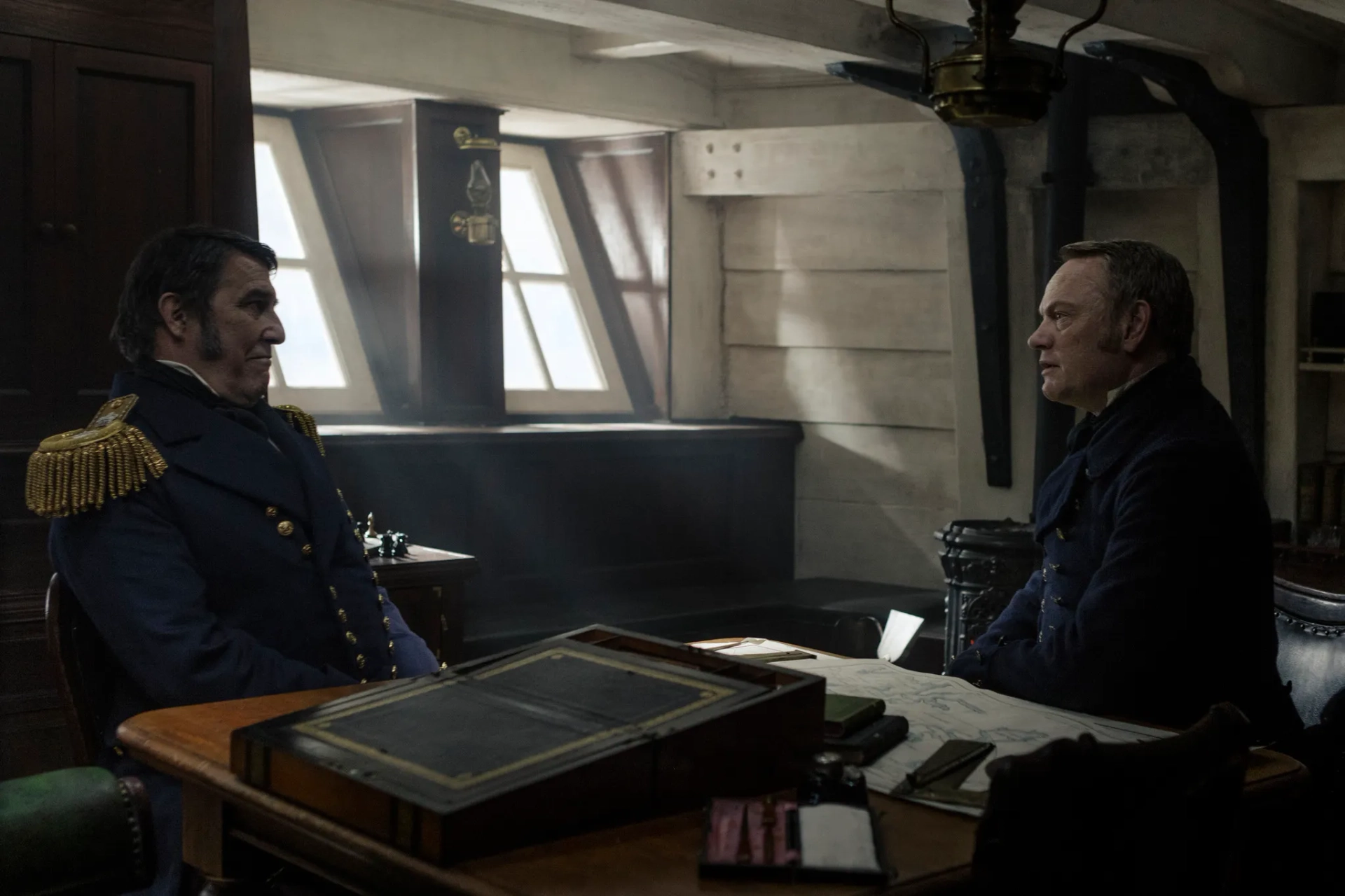 Ciarán Hinds and Jared Harris in The Terror (2018)