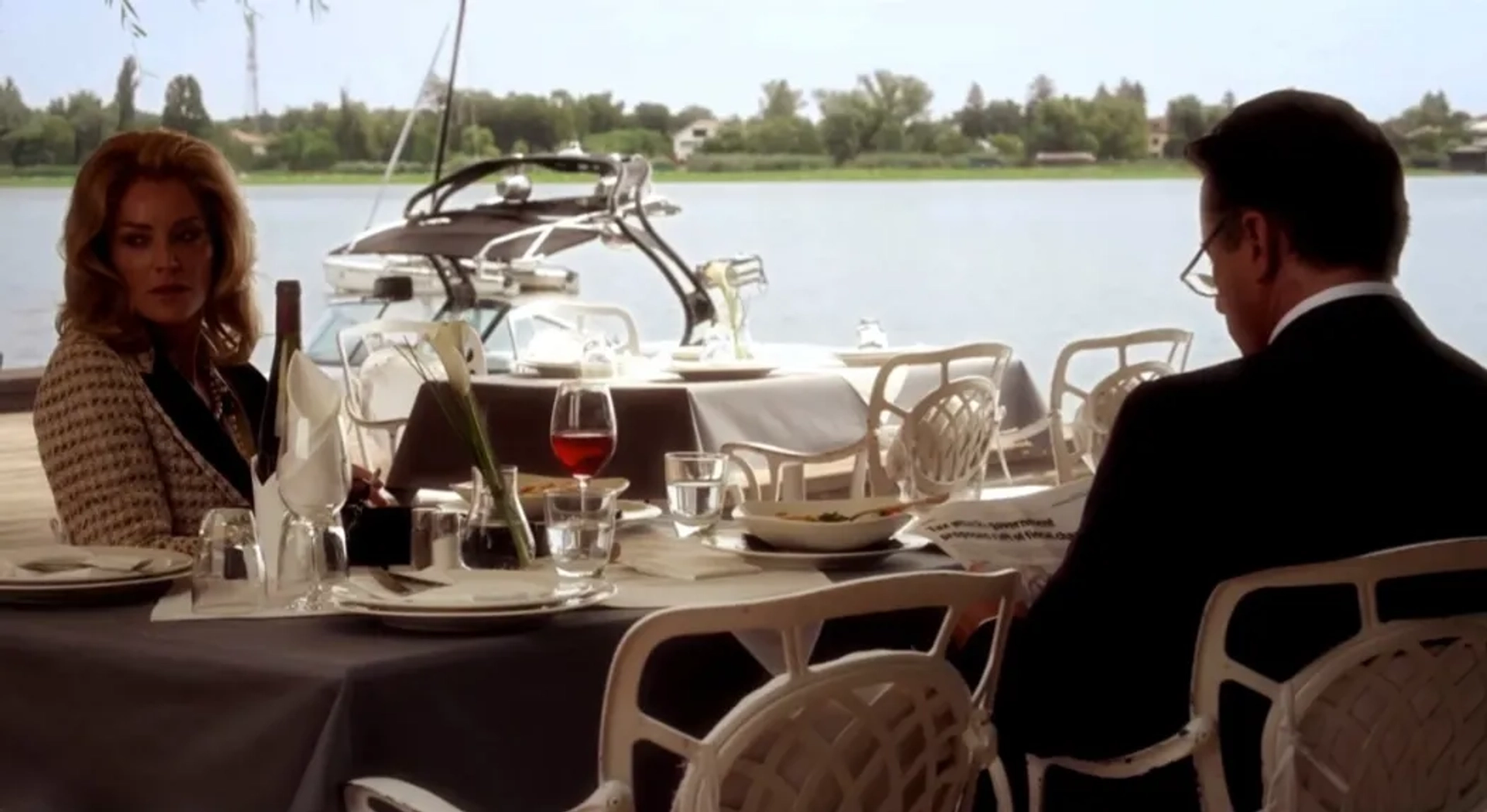 Sharon Stone and Andy Garcia in What About Love (2013)