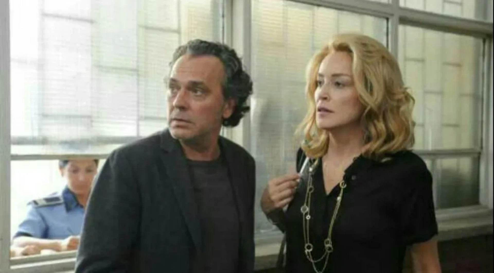 Sharon Stone and Jose Coronado in What About Love (2013)