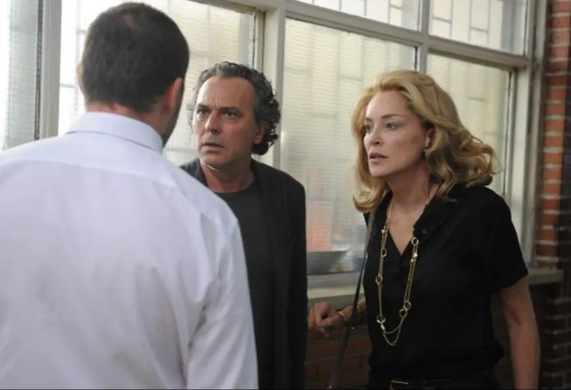 Sharon Stone and Jose Coronado in What About Love (2013)