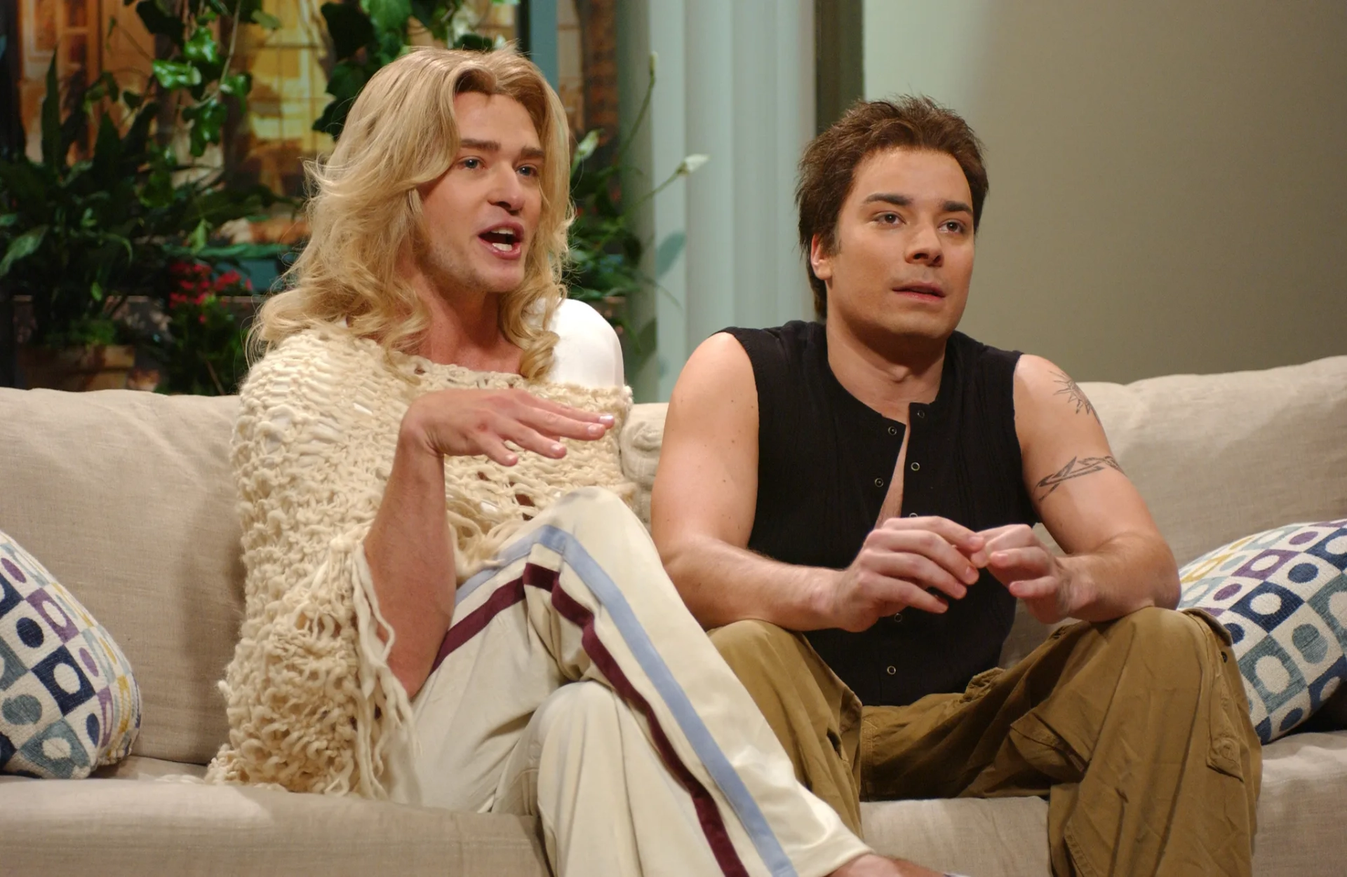 Justin Timberlake and Jimmy Fallon in Saturday Night Live (1975)