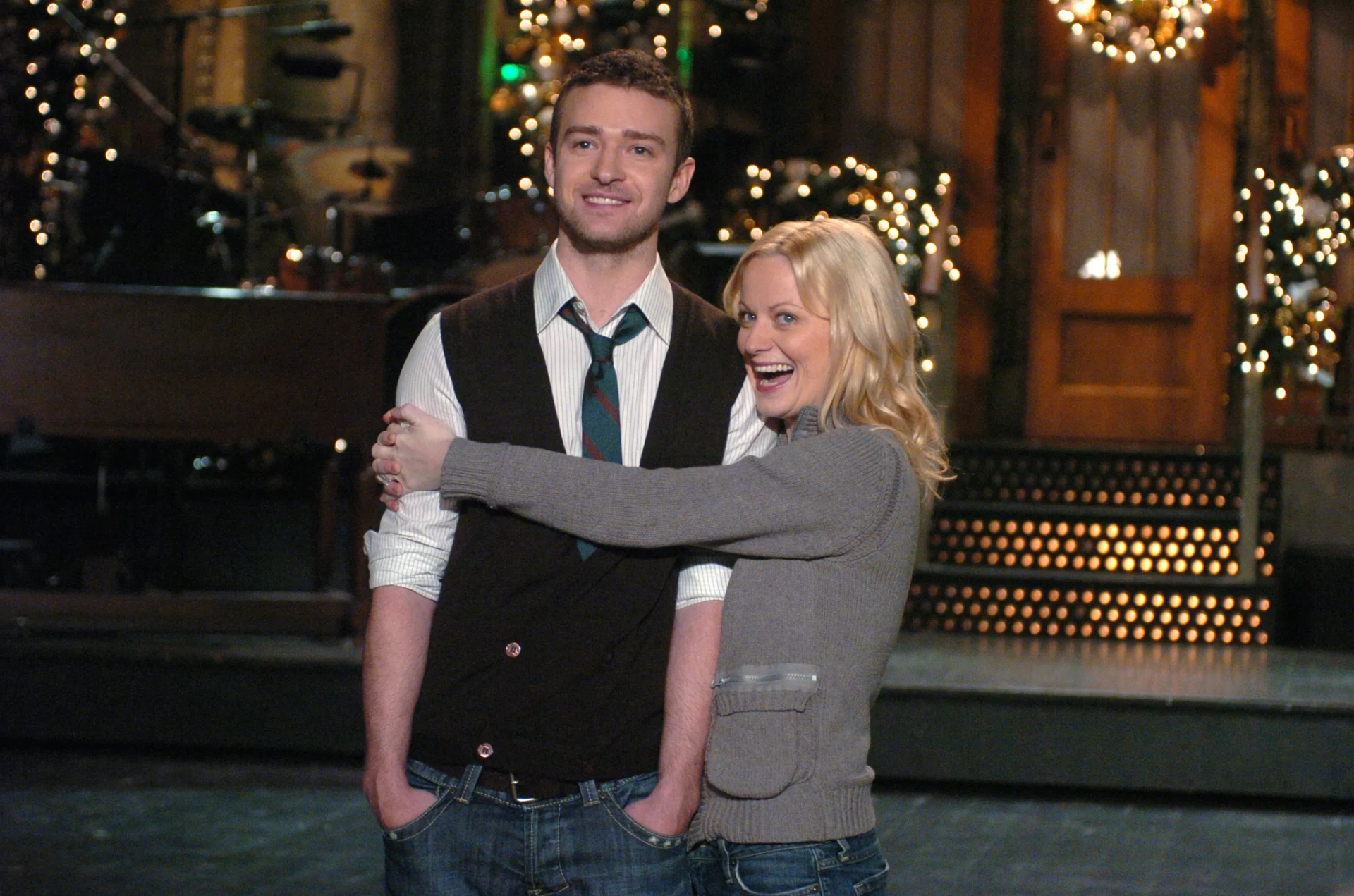 Justin Timberlake and Amy Poehler in Saturday Night Live (1975)