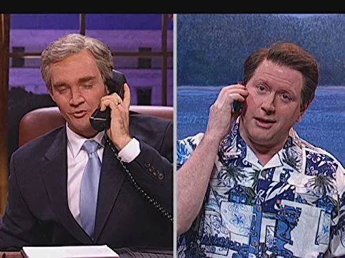 Will Forte and Darrell Hammond in Saturday Night Live (1975)