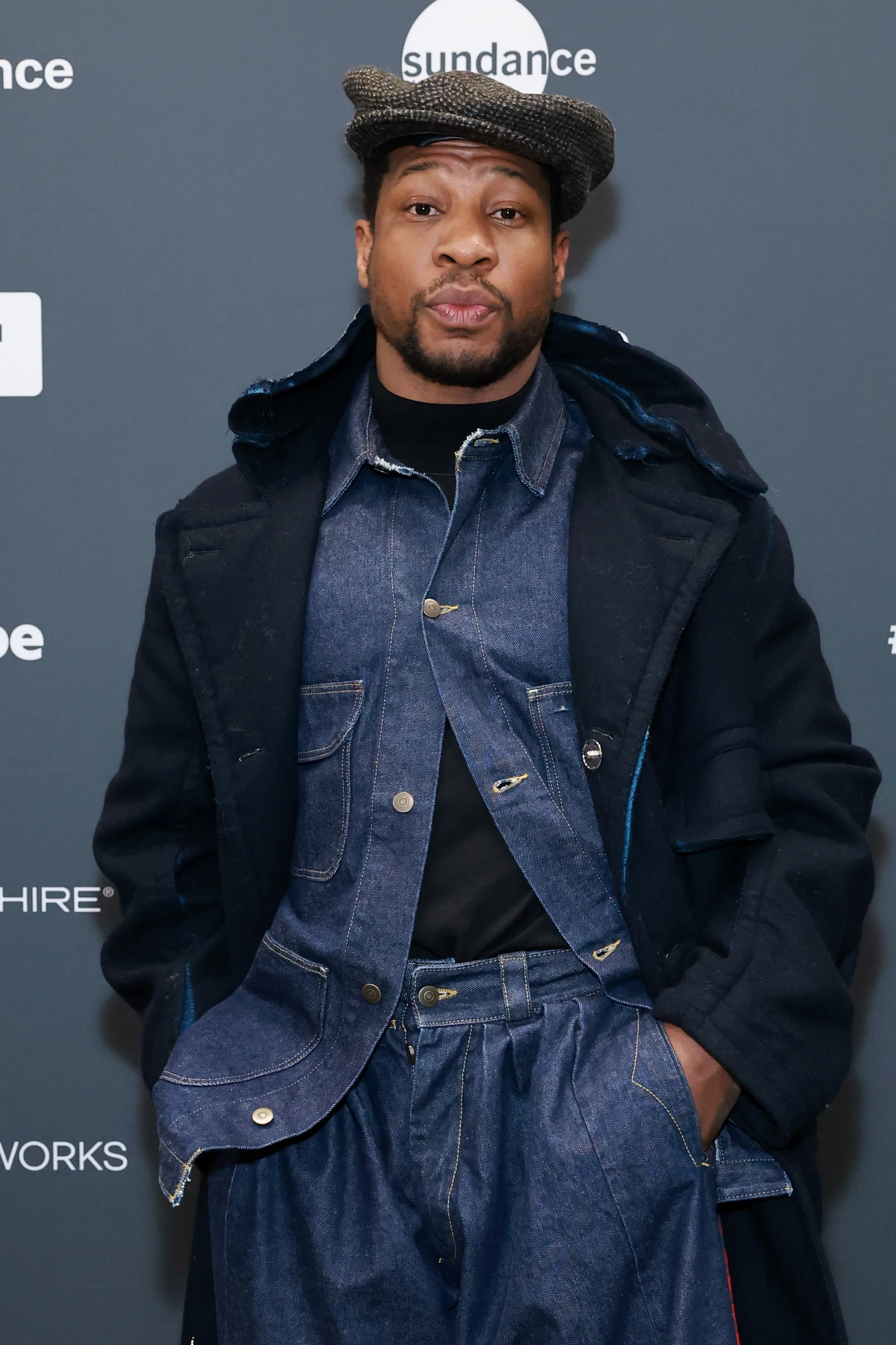 Jonathan Majors at an event for Magazine Dreams (2023)
