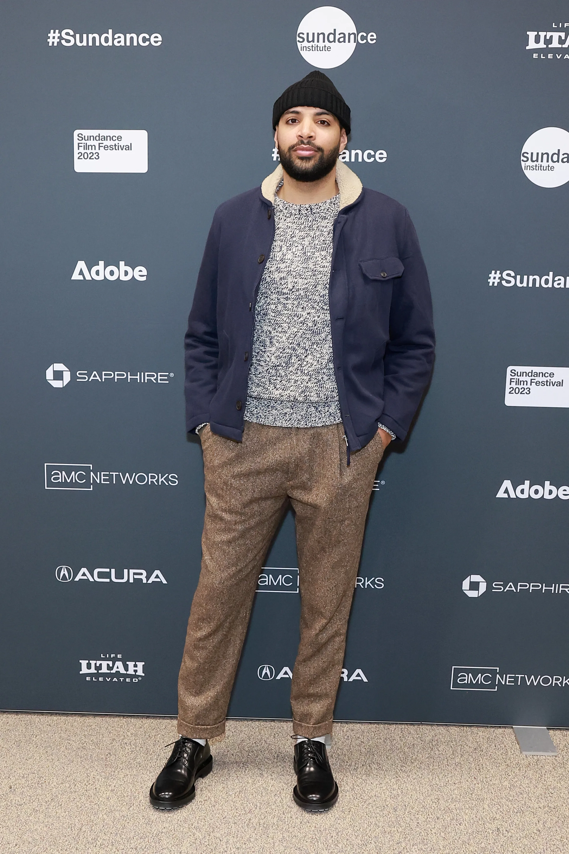 Elijah Bynum at an event for Magazine Dreams (2023)
