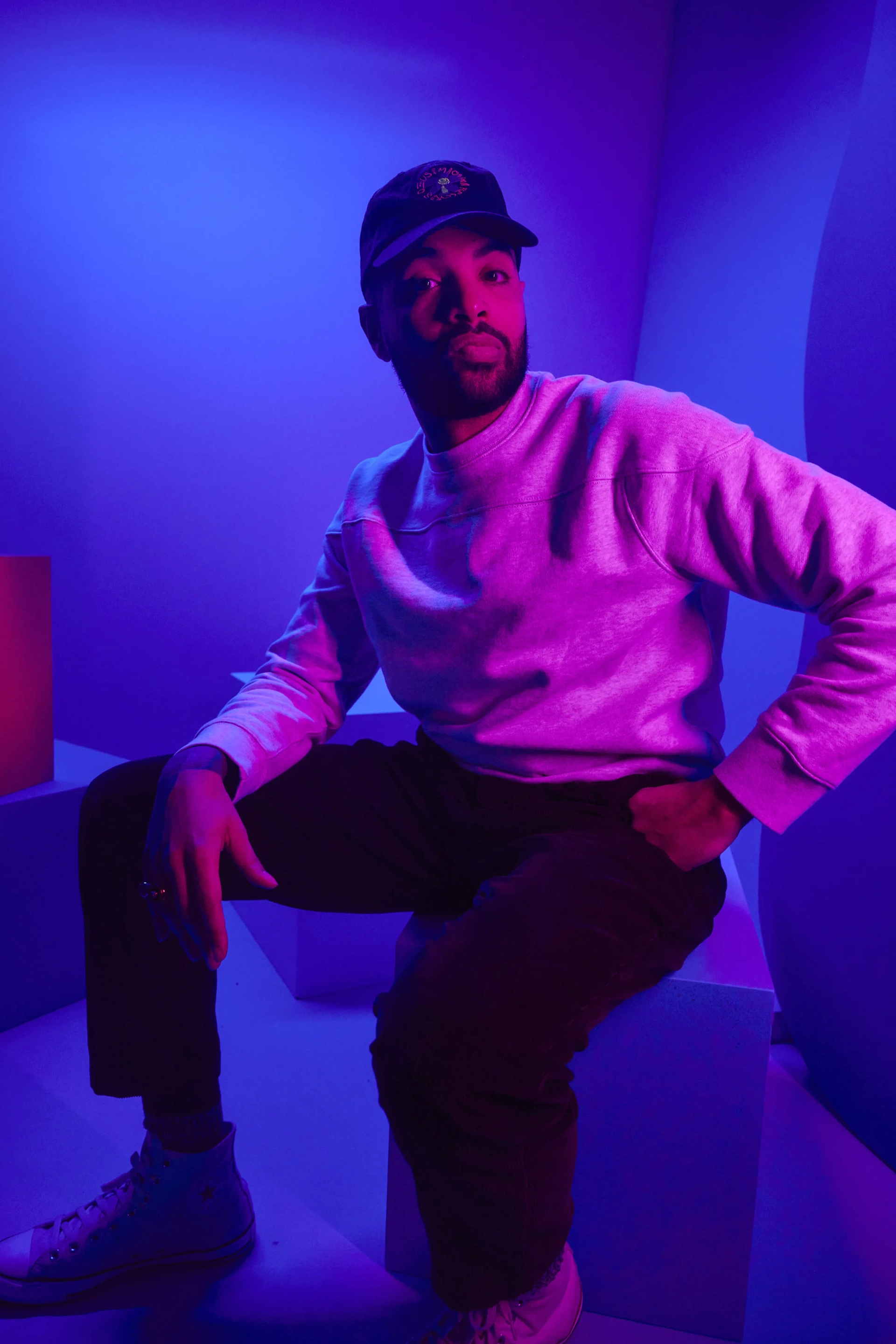 Elijah Bynum at an event for Magazine Dreams (2023)