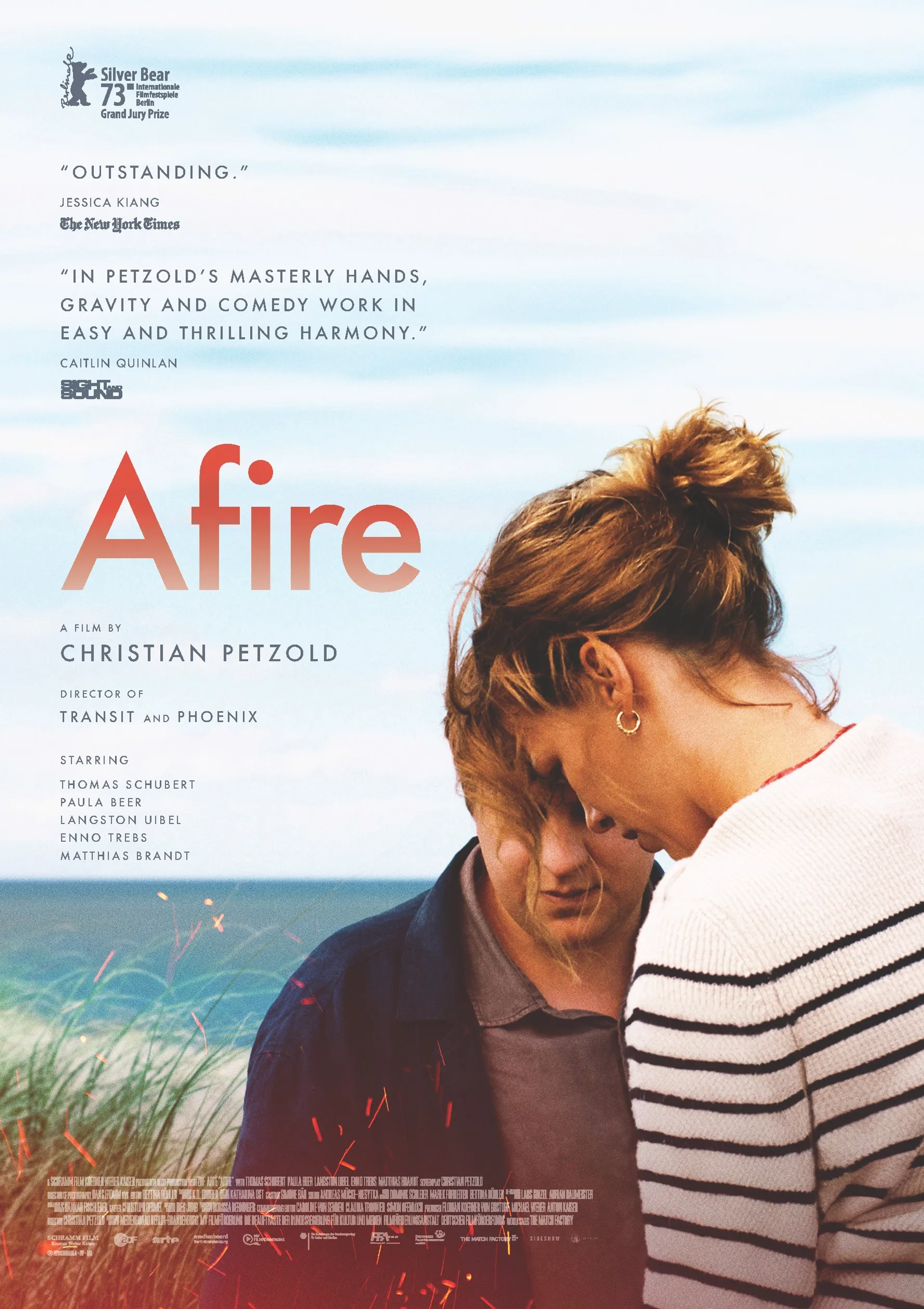 Paula Beer and Thomas Schubert in Afire (2023)