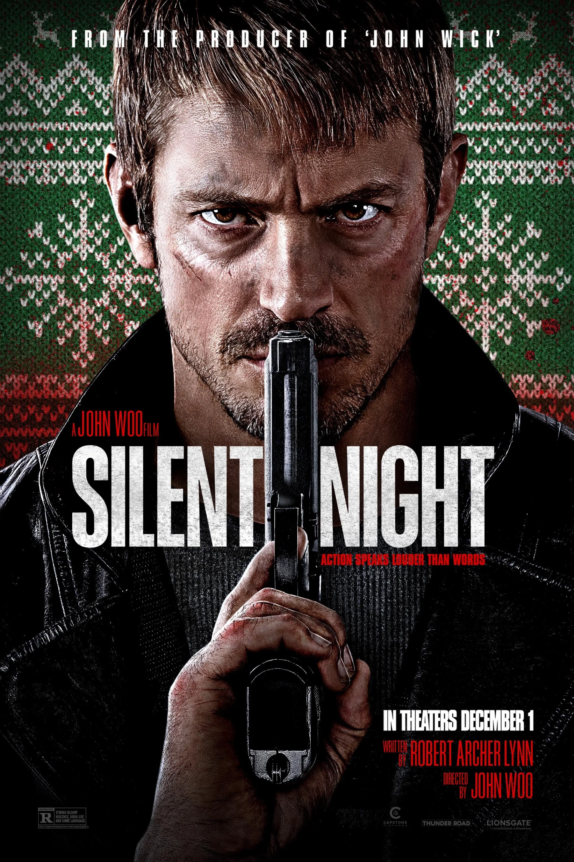 Joel Kinnaman in Silent Night (2023)