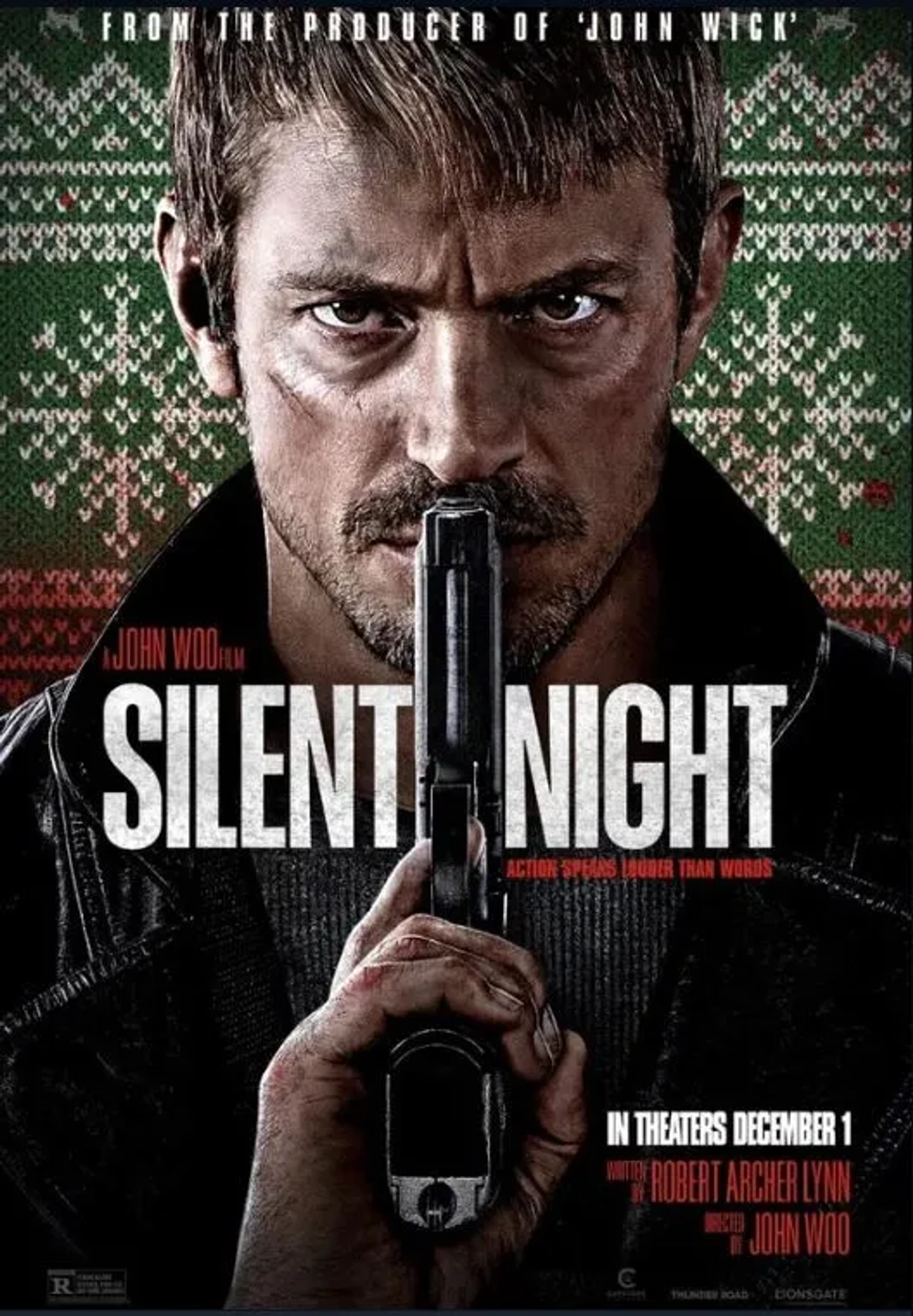 Joel Kinnaman in Silent Night (2023)