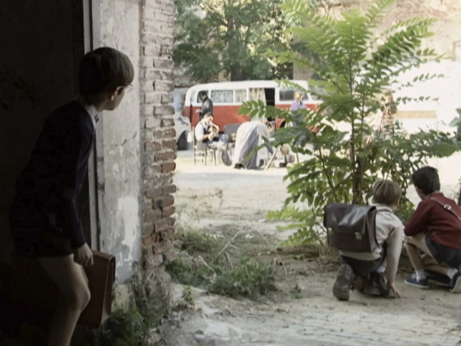 Ricardo Gómez, Santiago Crespo, and Manuel Dios in Cuéntame (2001)