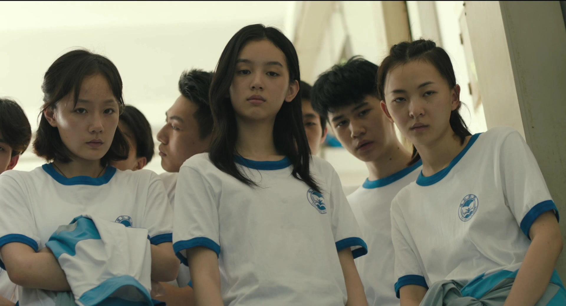 Ye Zhou, Ran Liu, and Xinyi Zhang in Better Days (2019)