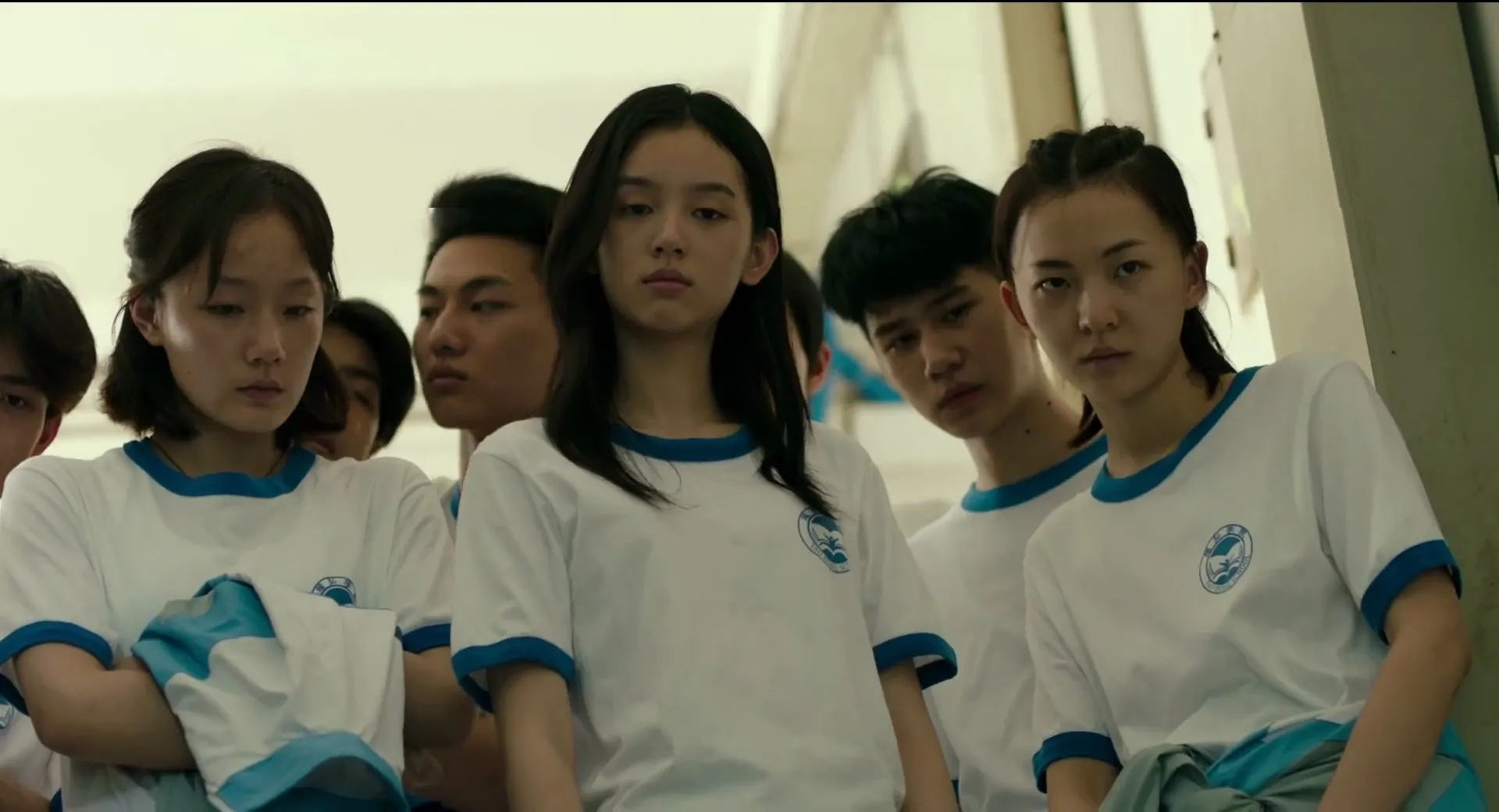 Ye Zhou, Ran Liu, and Xinyi Zhang in Better Days (2019)