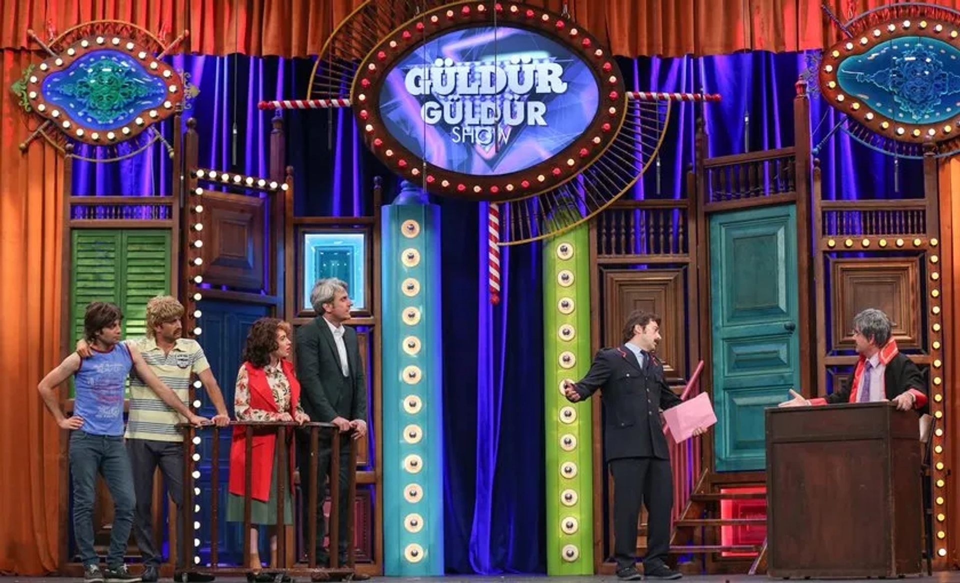 Mahir Ipek, Ünal Yeter, Ugur Bilgin, and Özgün Aydin in Güldür Güldür Show: 208. Bolum Sezon Finali (2019)