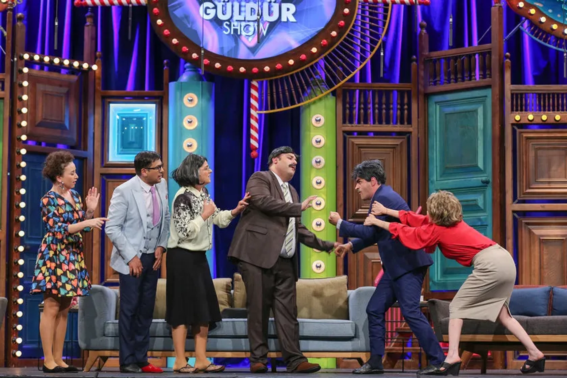 Emre Altug, Doga Rutkay, Alper Kul, and Onur Atilla in Güldür Güldür Show: 204. Bolum (2019)