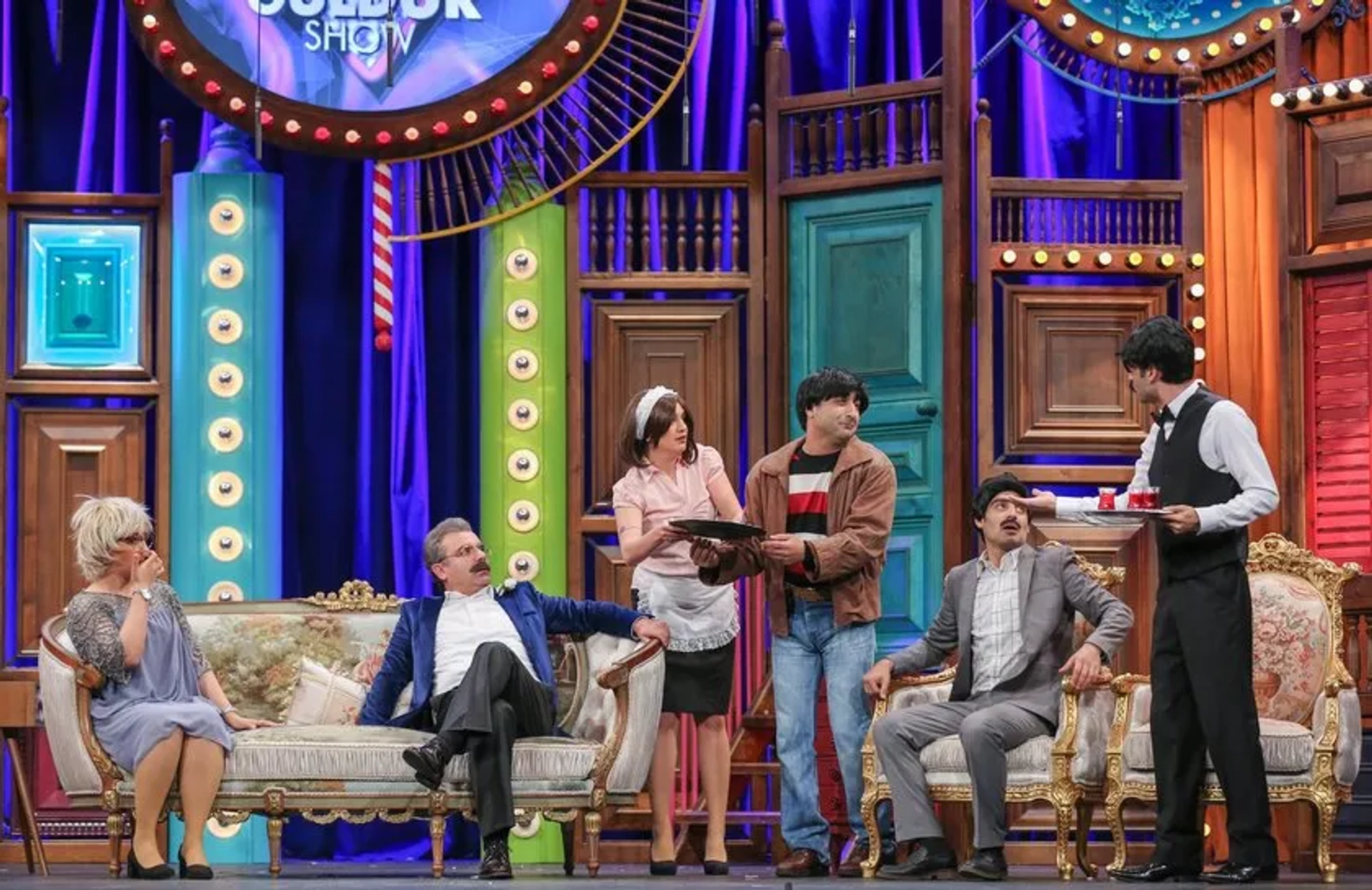 Mahir Ipek, Onur Buldu, Özgün Aydin, and Ecem Erkek in Güldür Güldür Show: 202. Bolum (2019)