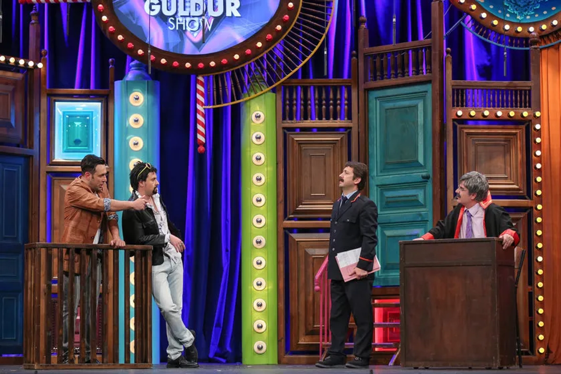 Mahir Ipek, Sinan Çaliskanoglu, Ünal Yeter, and Burak Topaloglu in Güldür Güldür Show: 201. Bolum (2019)