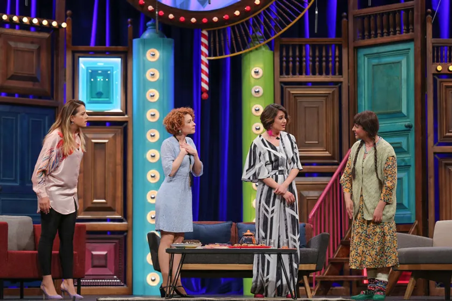 Doga Rutkay, Açelya Topaloglu, Aycan Koptur, and Ecem Erkek in Güldür Güldür Show: 197. Bolum (2019)