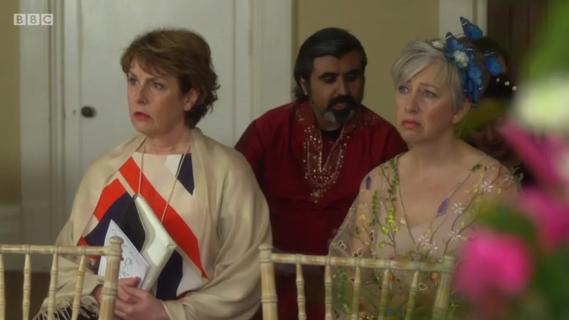 Jan Pearson, Sarah Moyle, Manoj Anand, and Anna Weston in Doctors (2000)