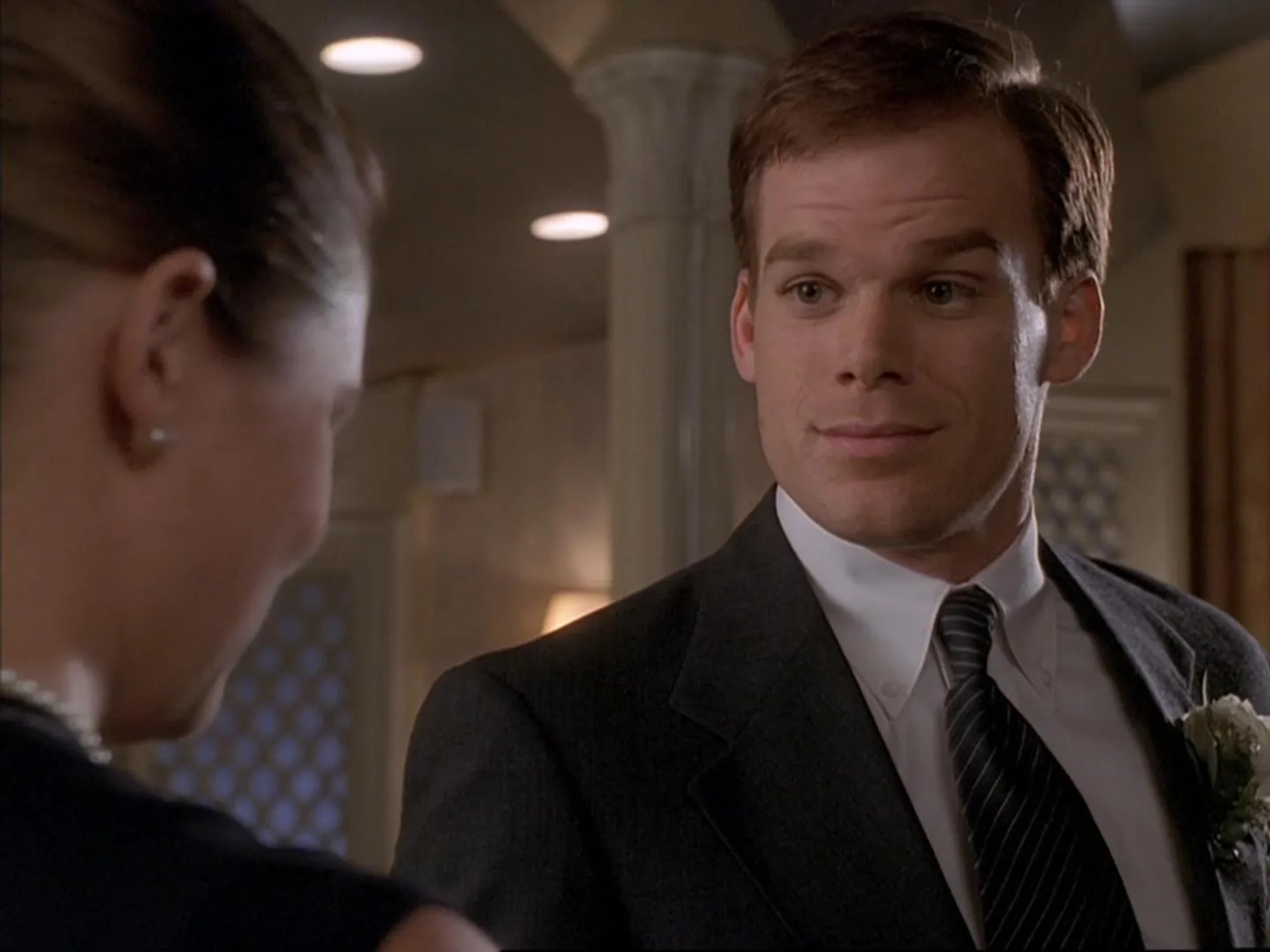 Dina Spybey-Waters and Michael C. Hall in Six Feet Under (2001)