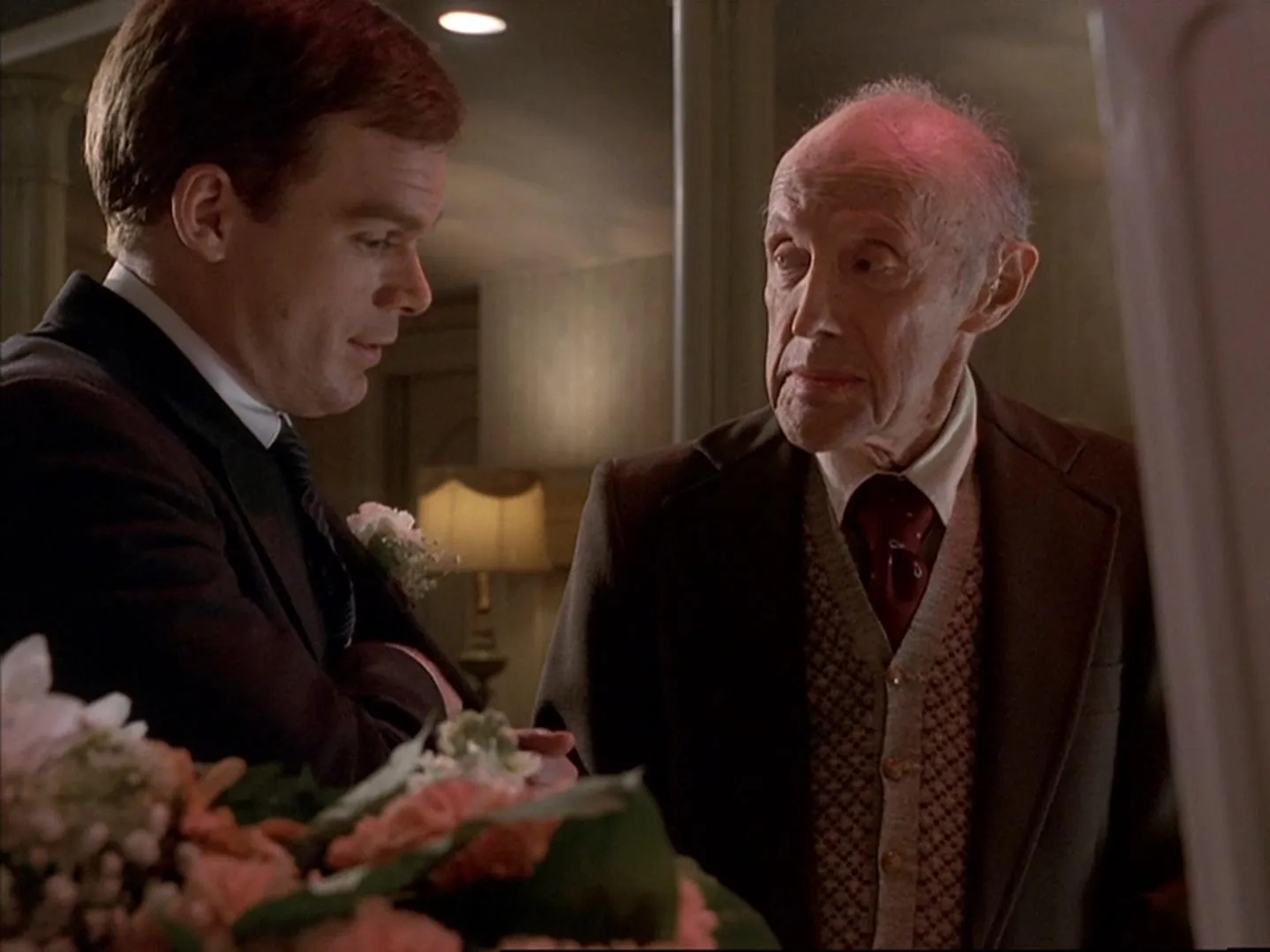 Michael C. Hall and Harper Roisman in Six Feet Under (2001)