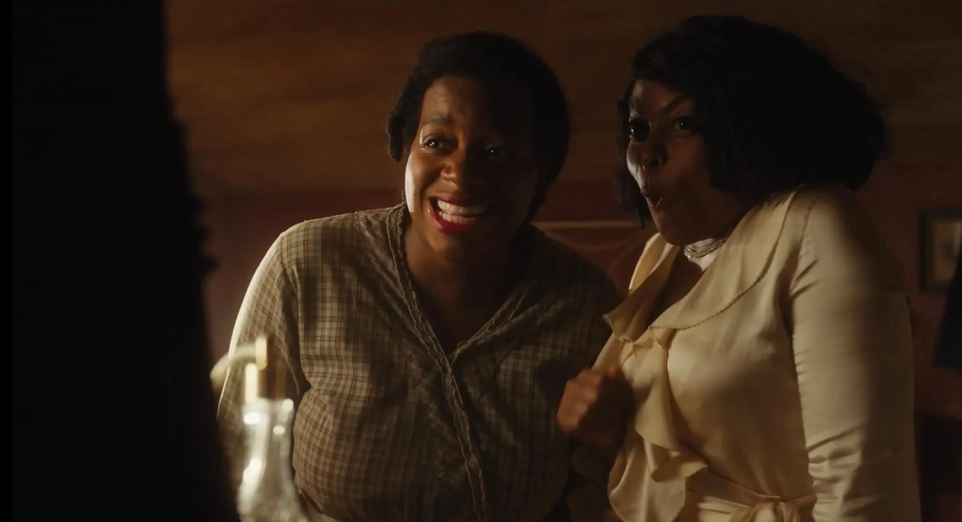 Taraji P. Henson and Fantasia Barrino in The Color Purple (2023)