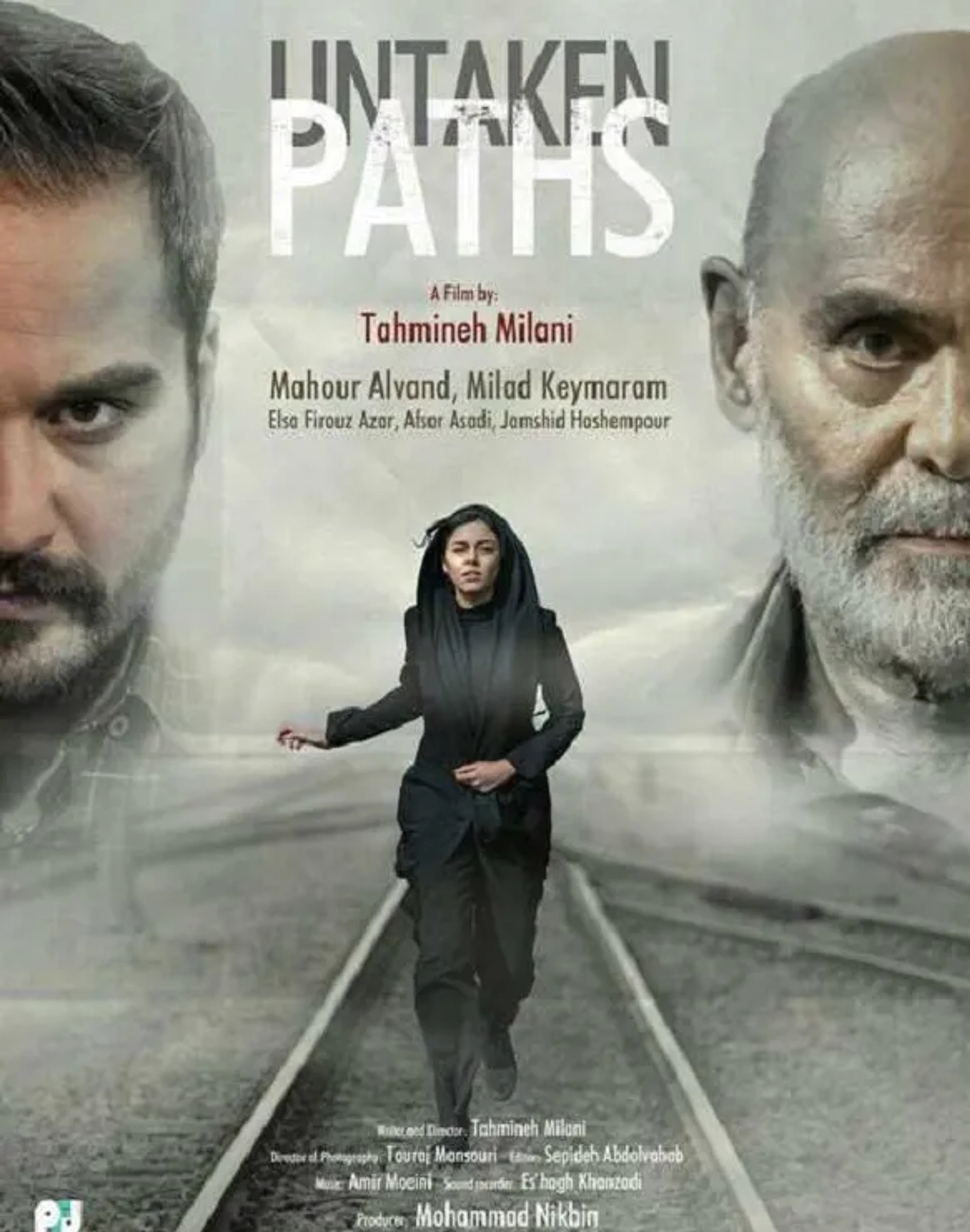 Jamshid Hashempur, Milad Keymaram, and Mahoor Alvand in Untaken Paths (2017)