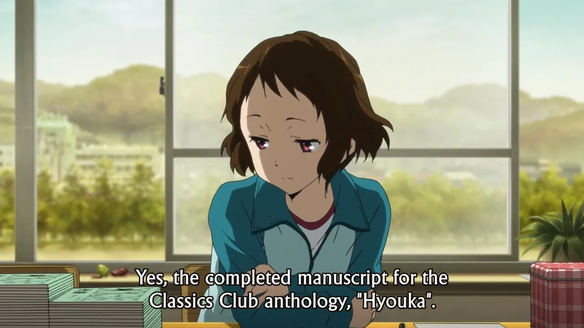 Ai Kayano in Hyouka (2012)