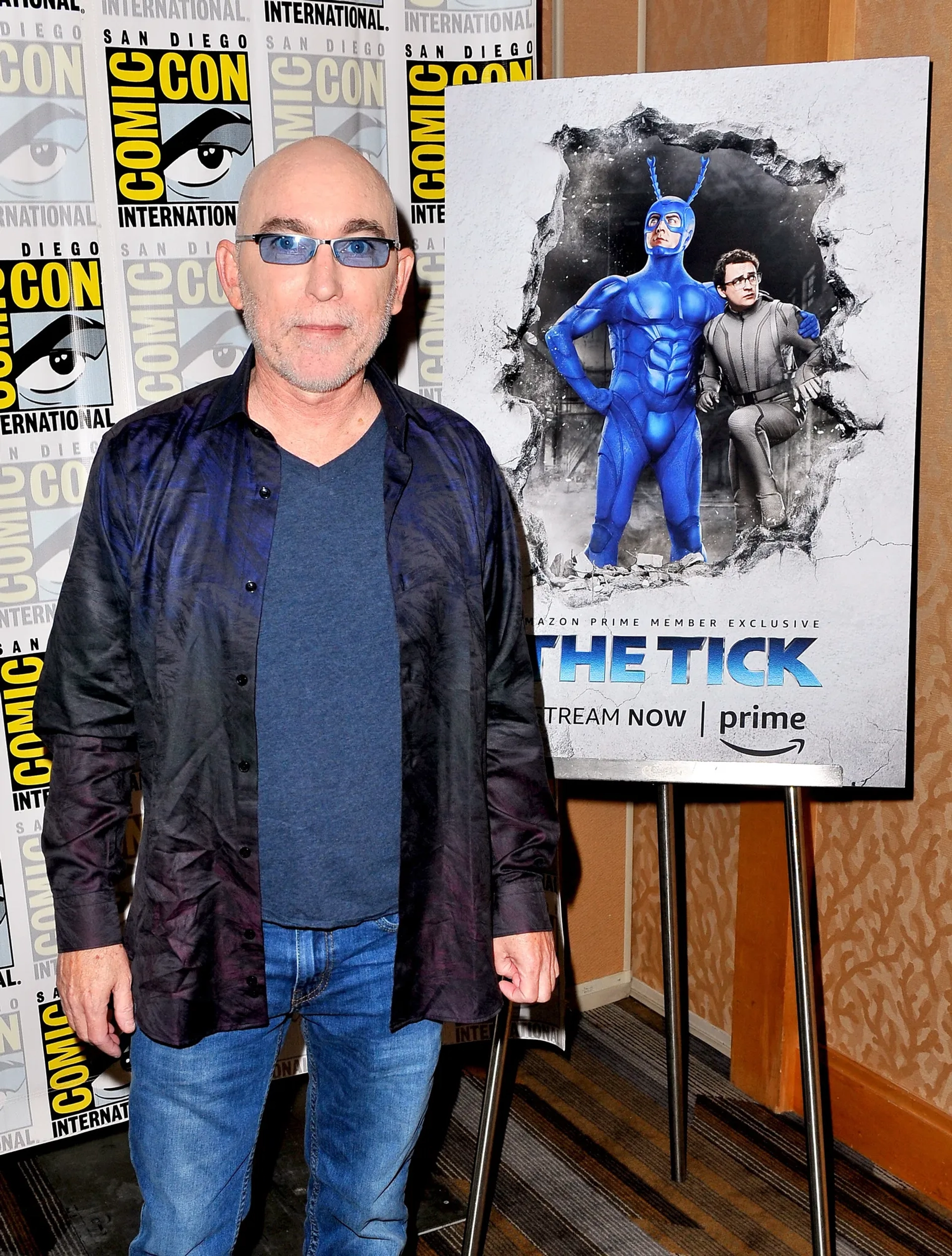 Jackie Earle Haley at an event for The Tick (2016)