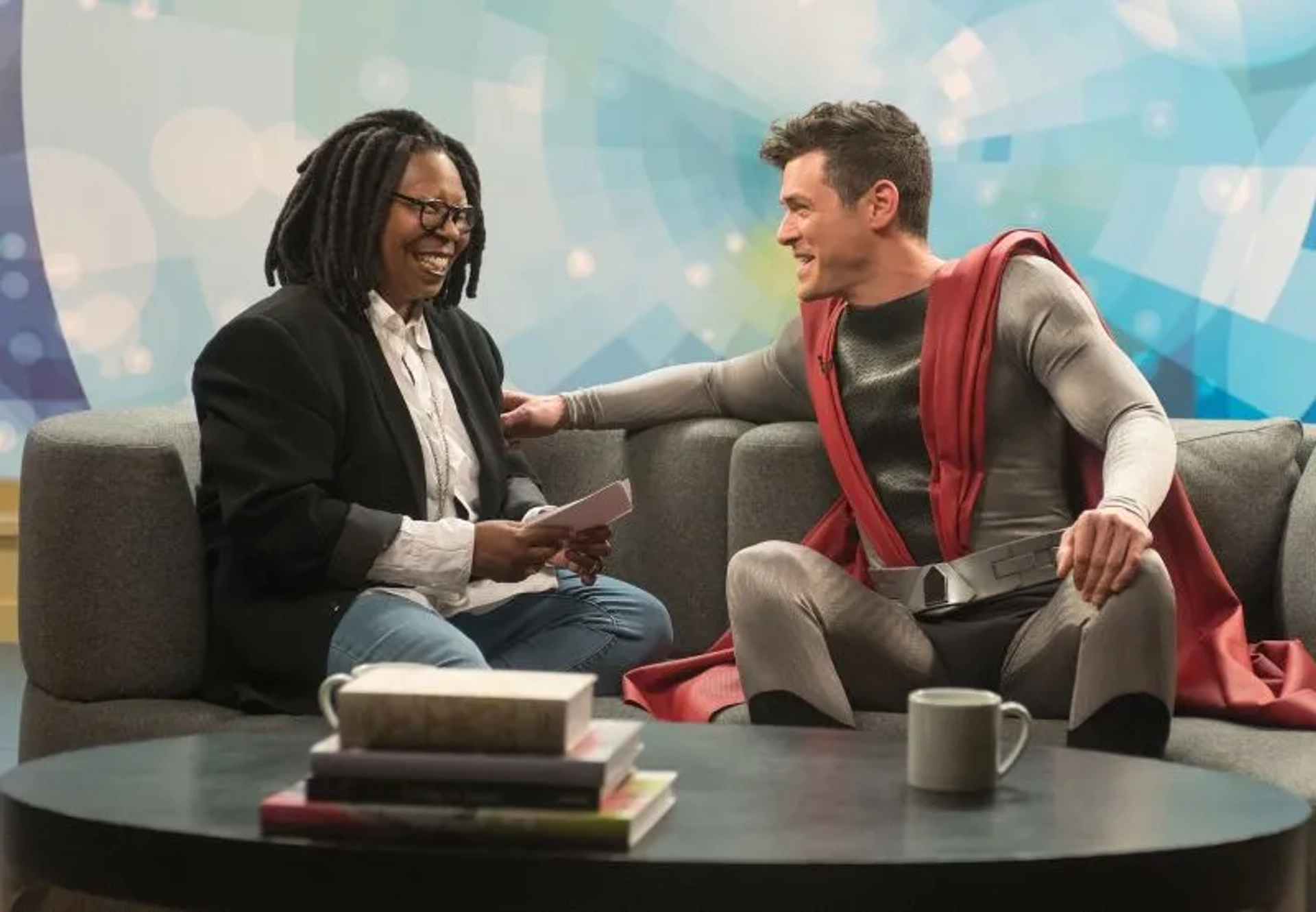 Whoopi Goldberg and Brendan Hines in The Tick (2016)